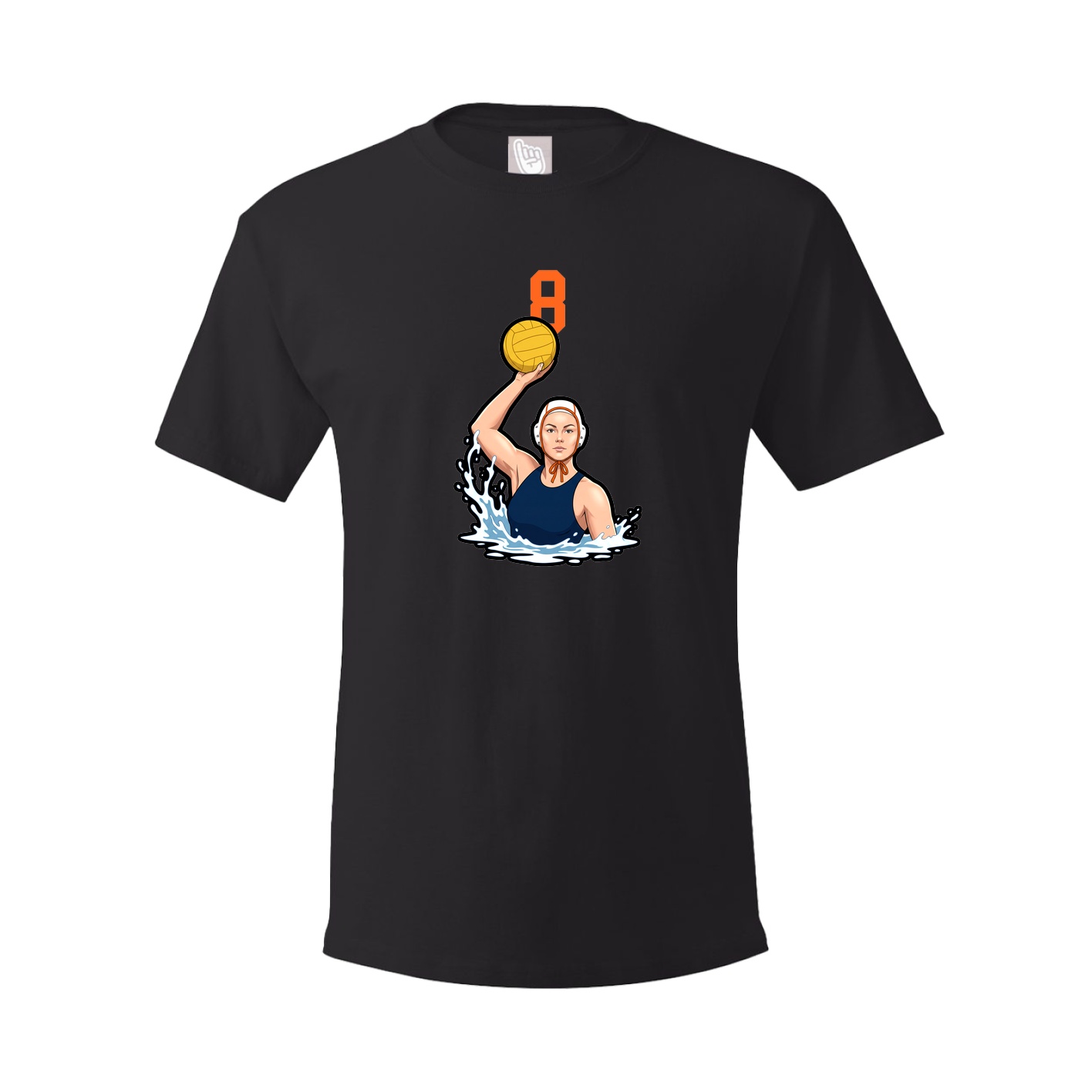 Tee — Number Top in Black