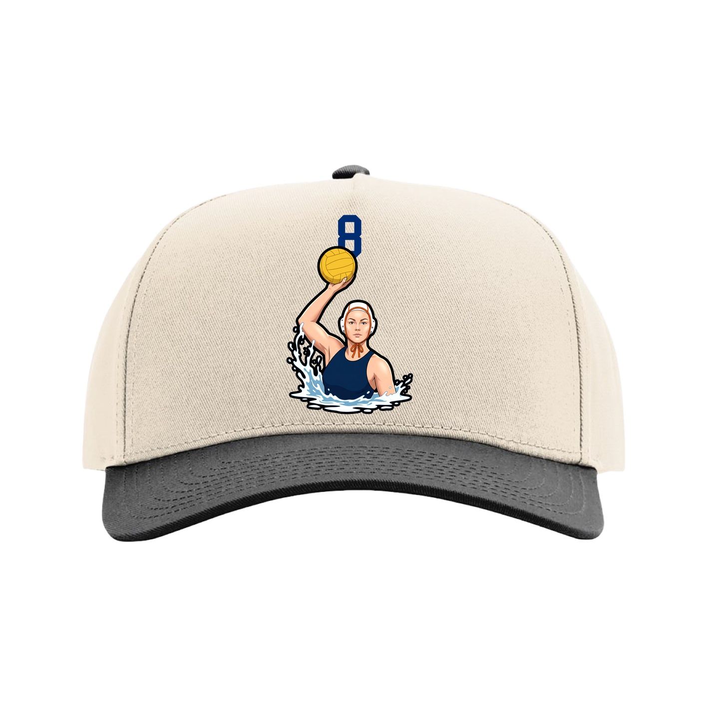 Full Fabric Five-Panel Champ Cap