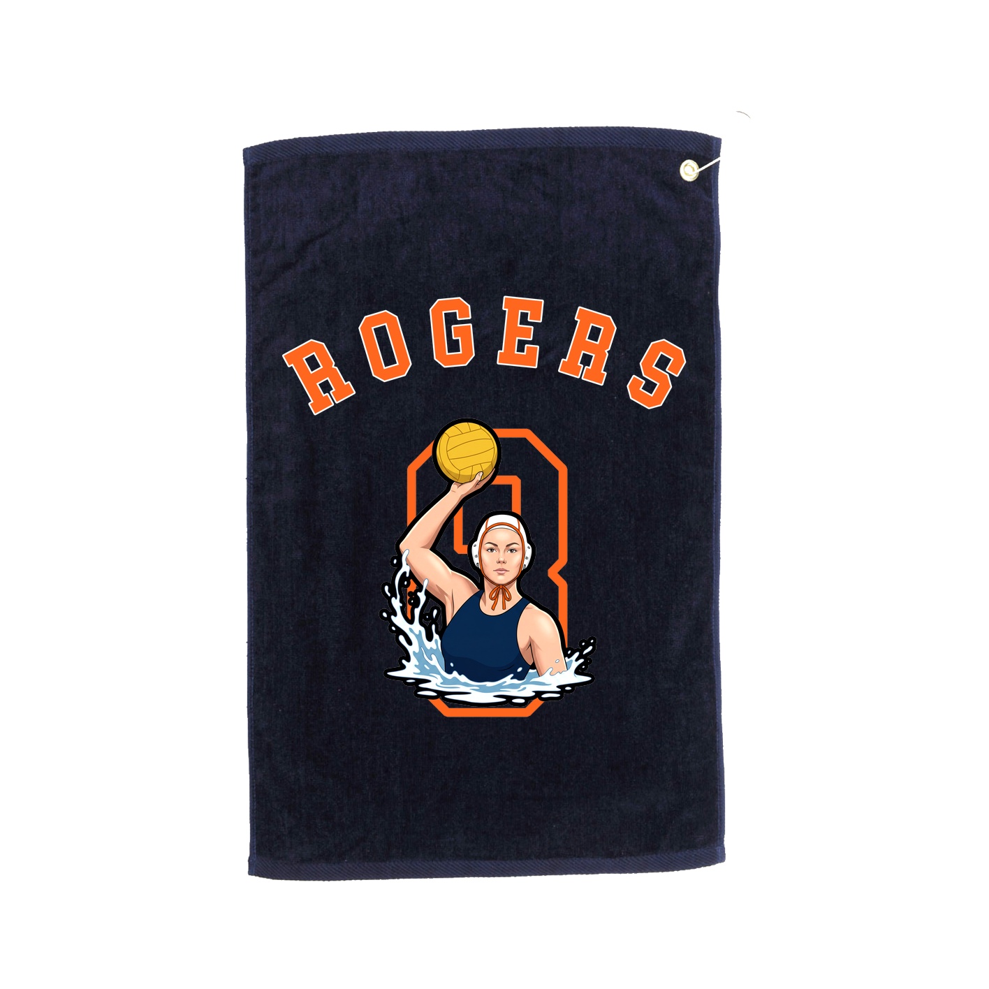 Golf Towel — Shirsey Arch in Navy