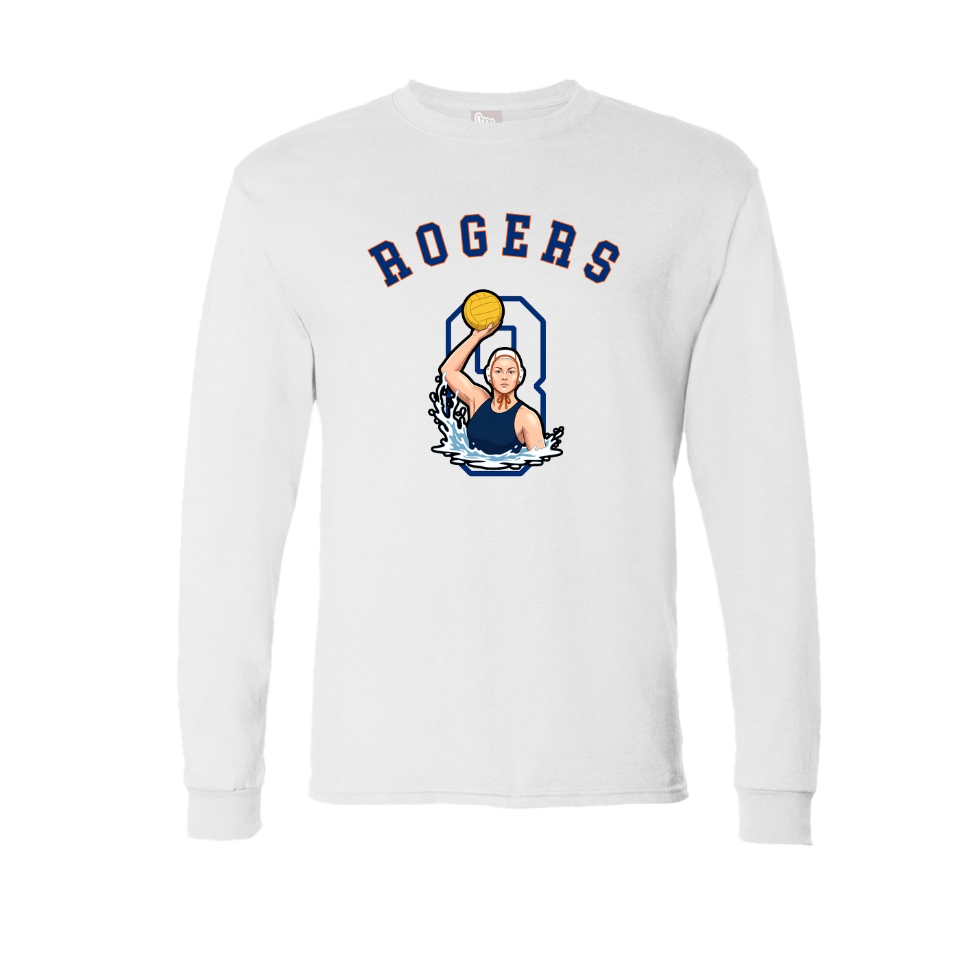 Long Sleeve Tee — Shirsey Arch in White