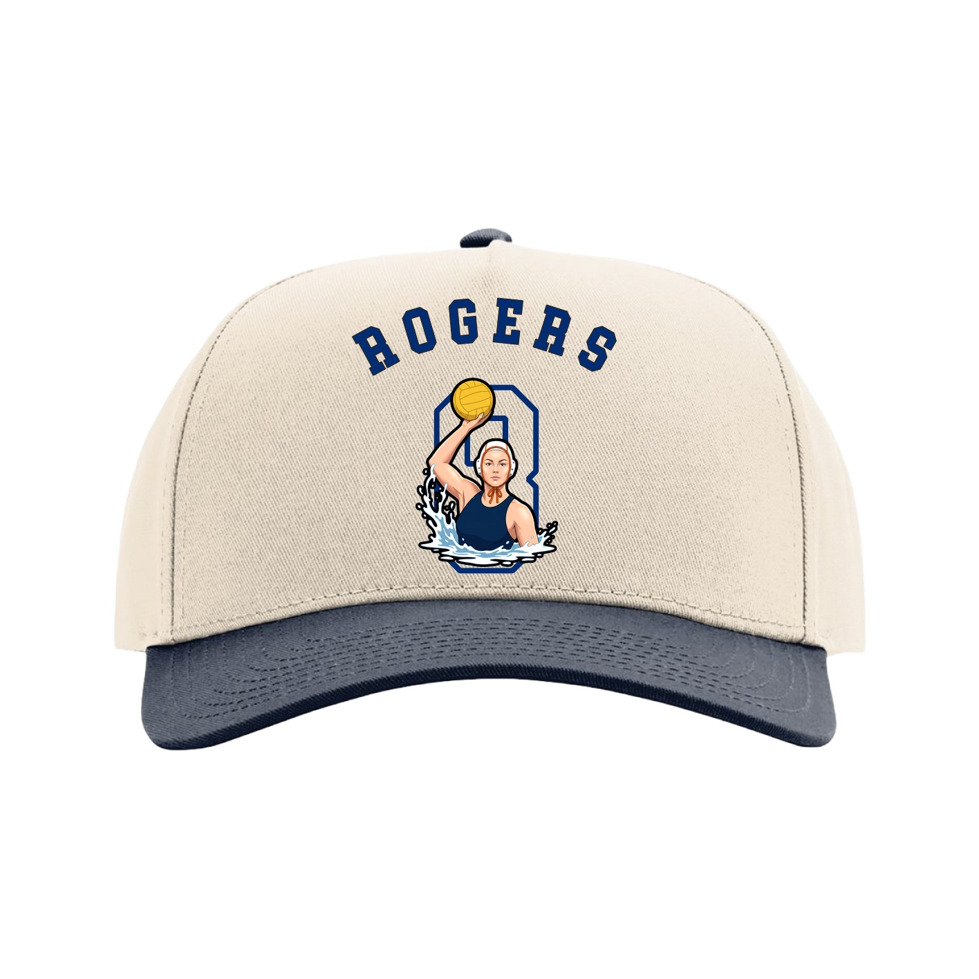 Full Fabric Five-Panel Champ Cap