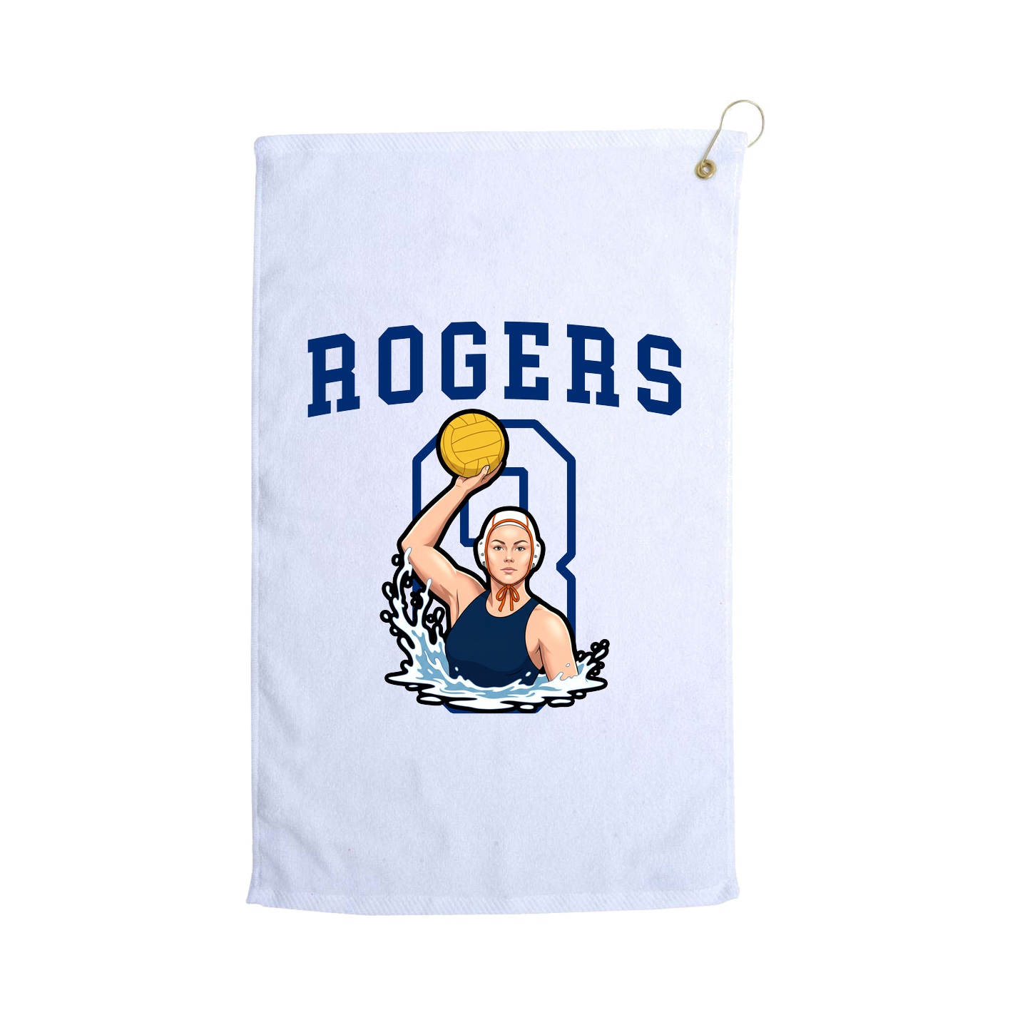 Golf Towel — Shirsey in White