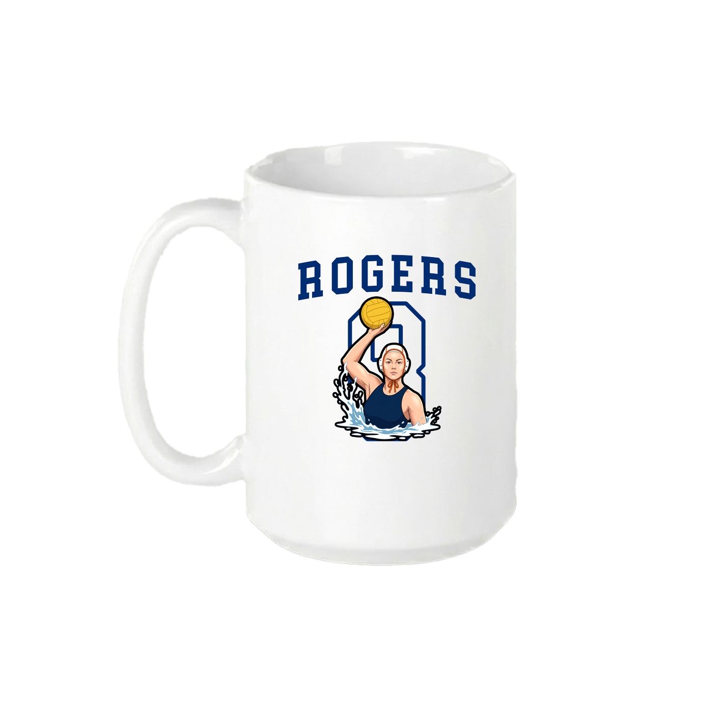 15oz Coffee Mug — Shirsey in White