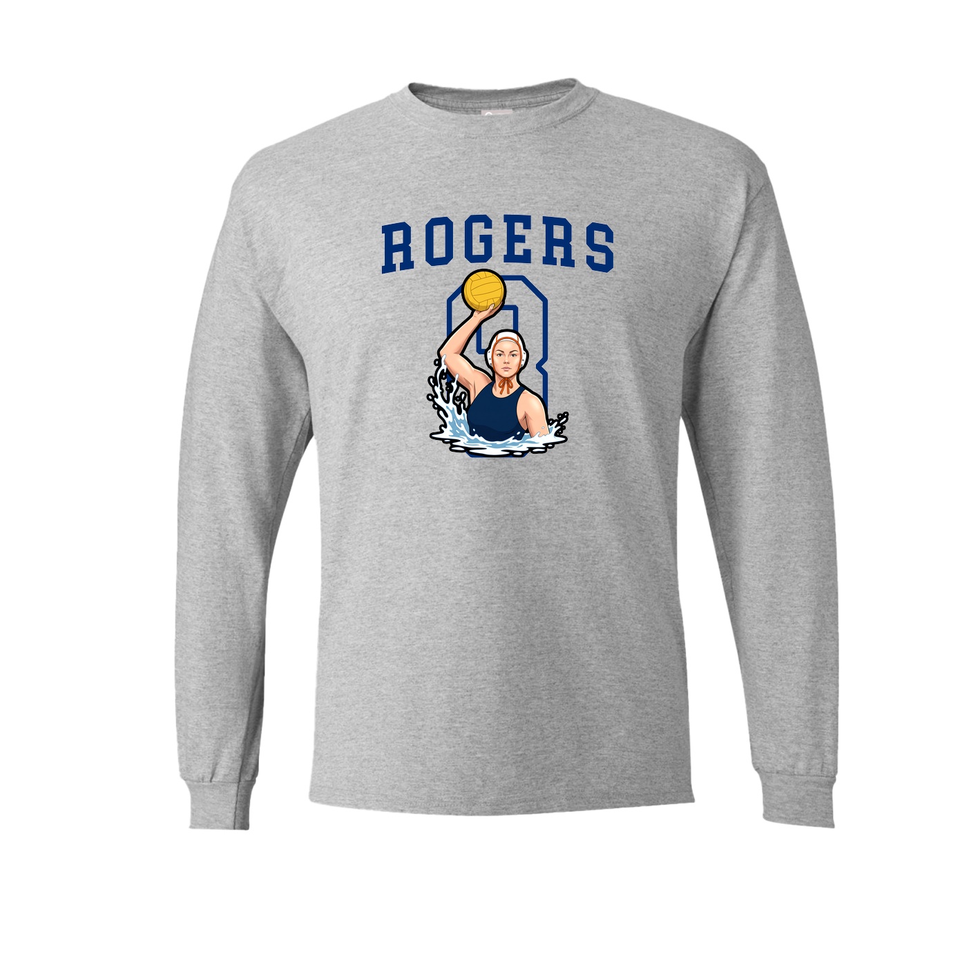 Long Sleeve Tee — Shirsey in Grey