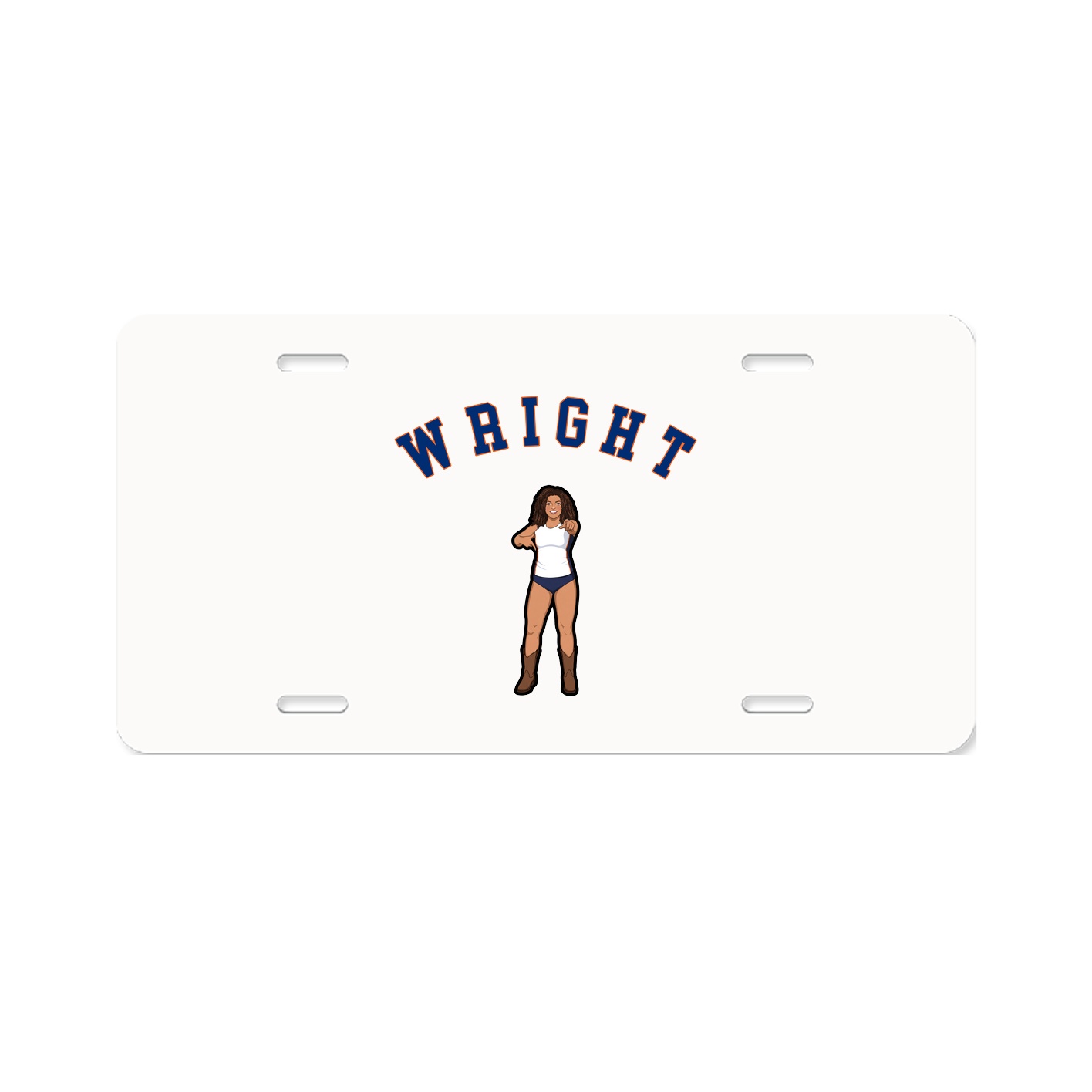 License Plate — Shirsey Arch in Classic