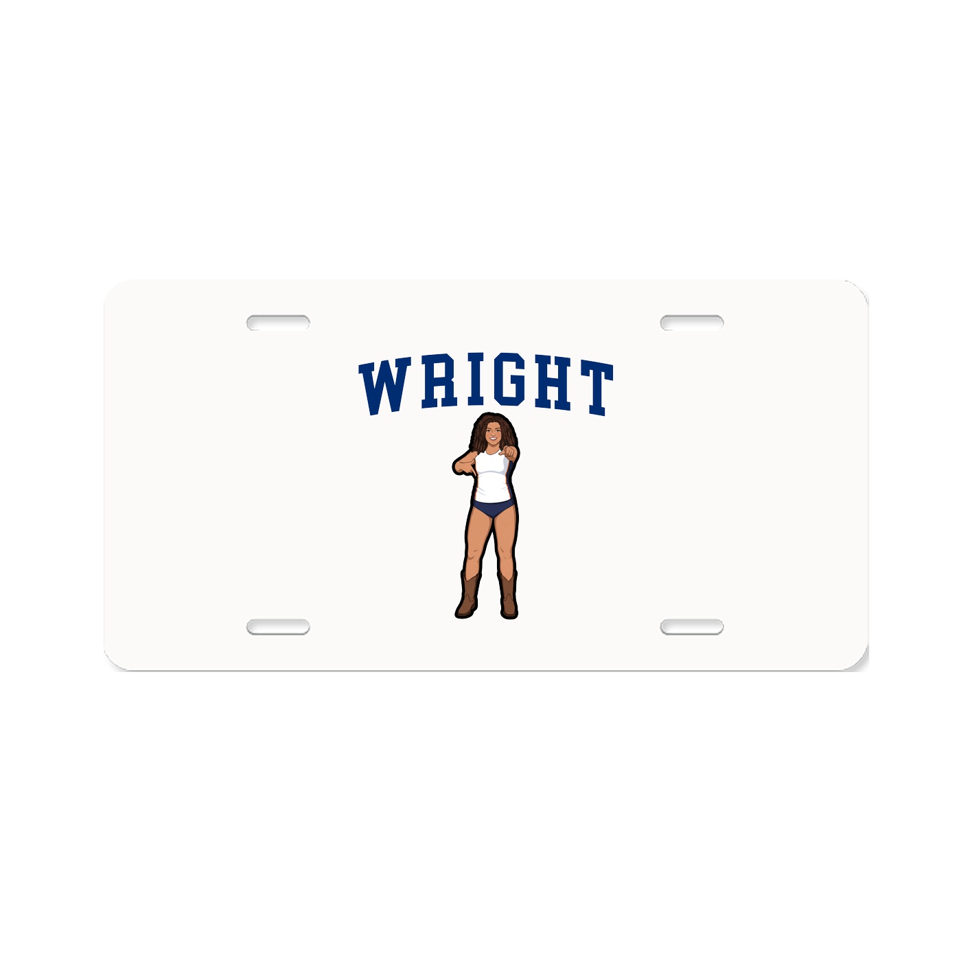 License Plate — Shirsey in Classic
