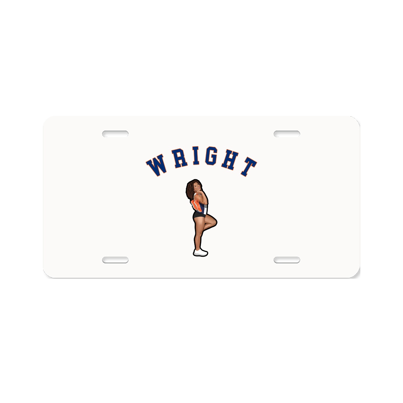 License Plate — Shirsey Arch in Classic