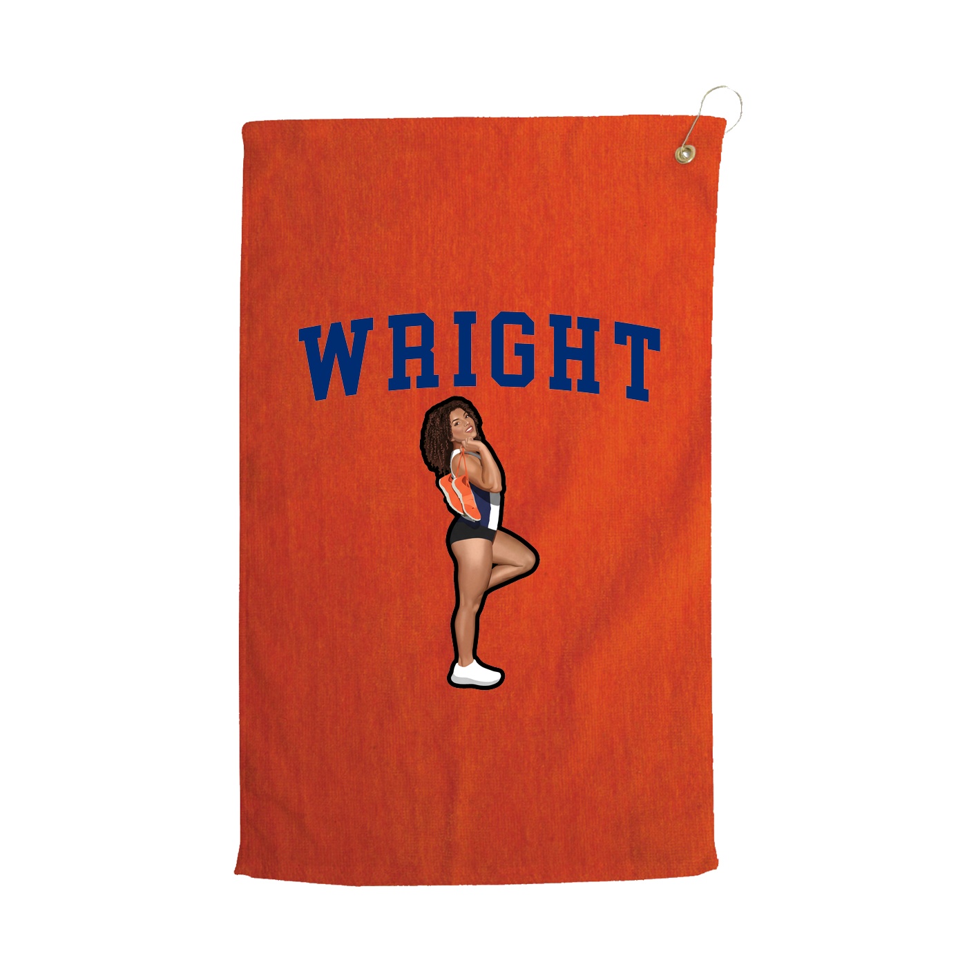 Golf Towel — Shirsey in Orange