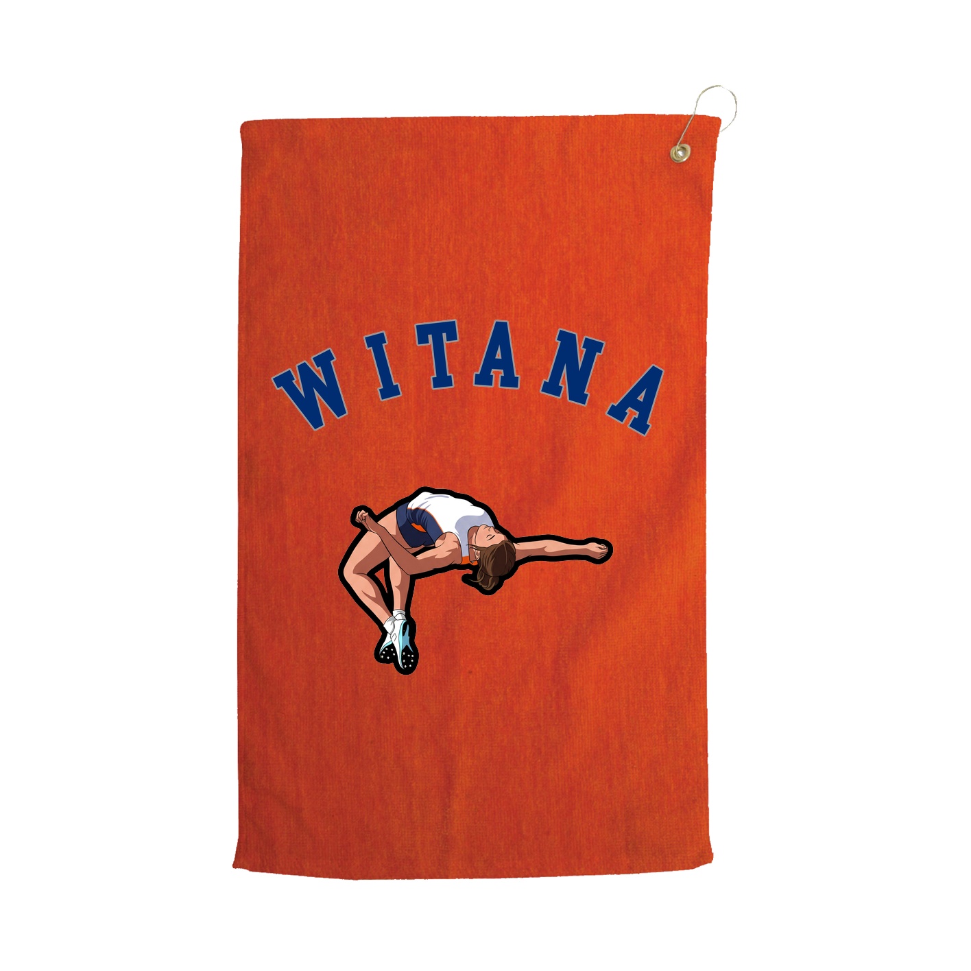 Golf Towel — Shirsey Arch in Orange