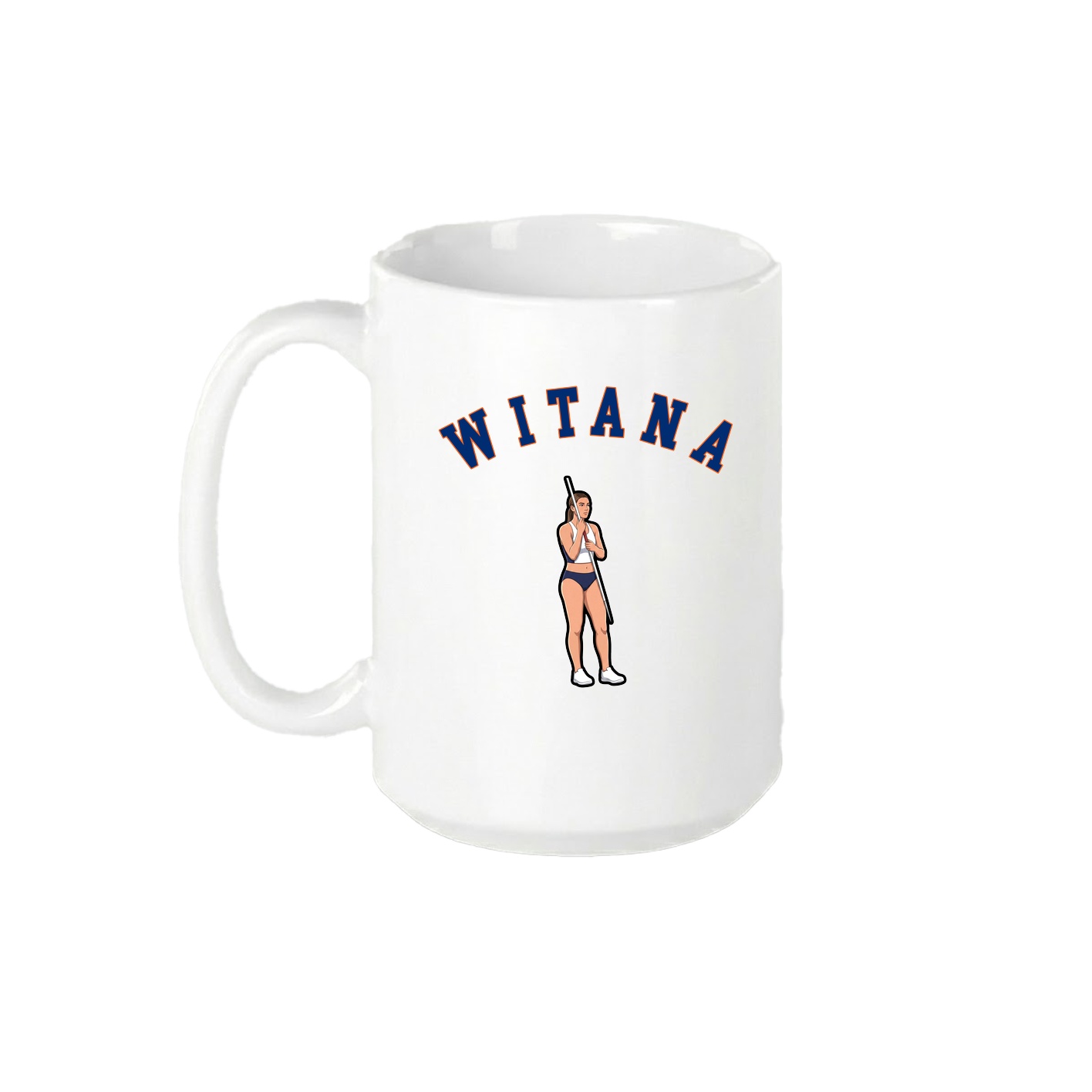 15oz Coffee Mug — Shirsey Arch in White