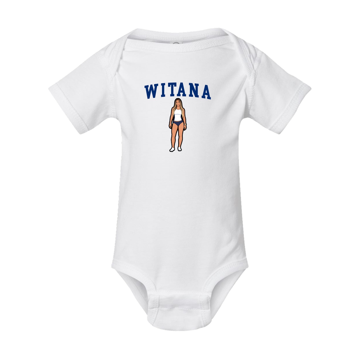 Baby Onesie — Shirsey in White