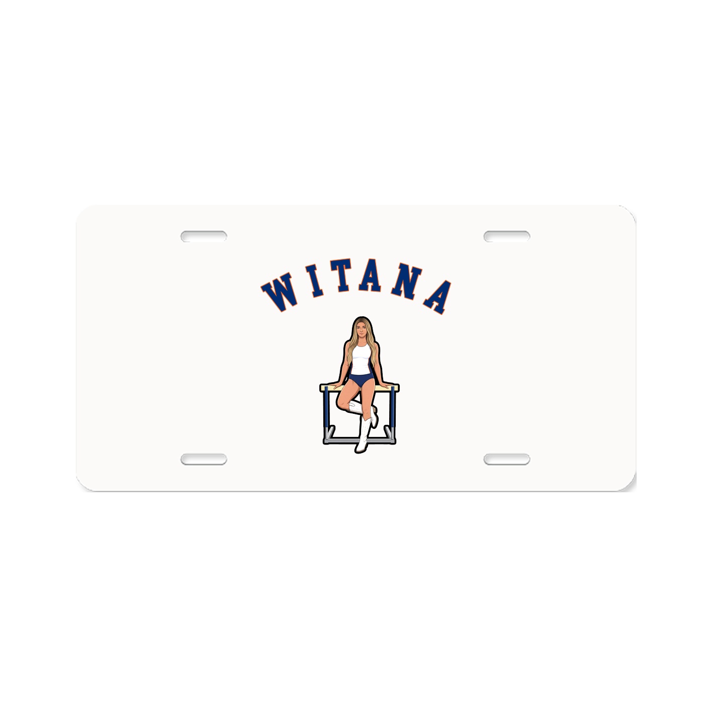 License Plate — Shirsey Arch in Classic