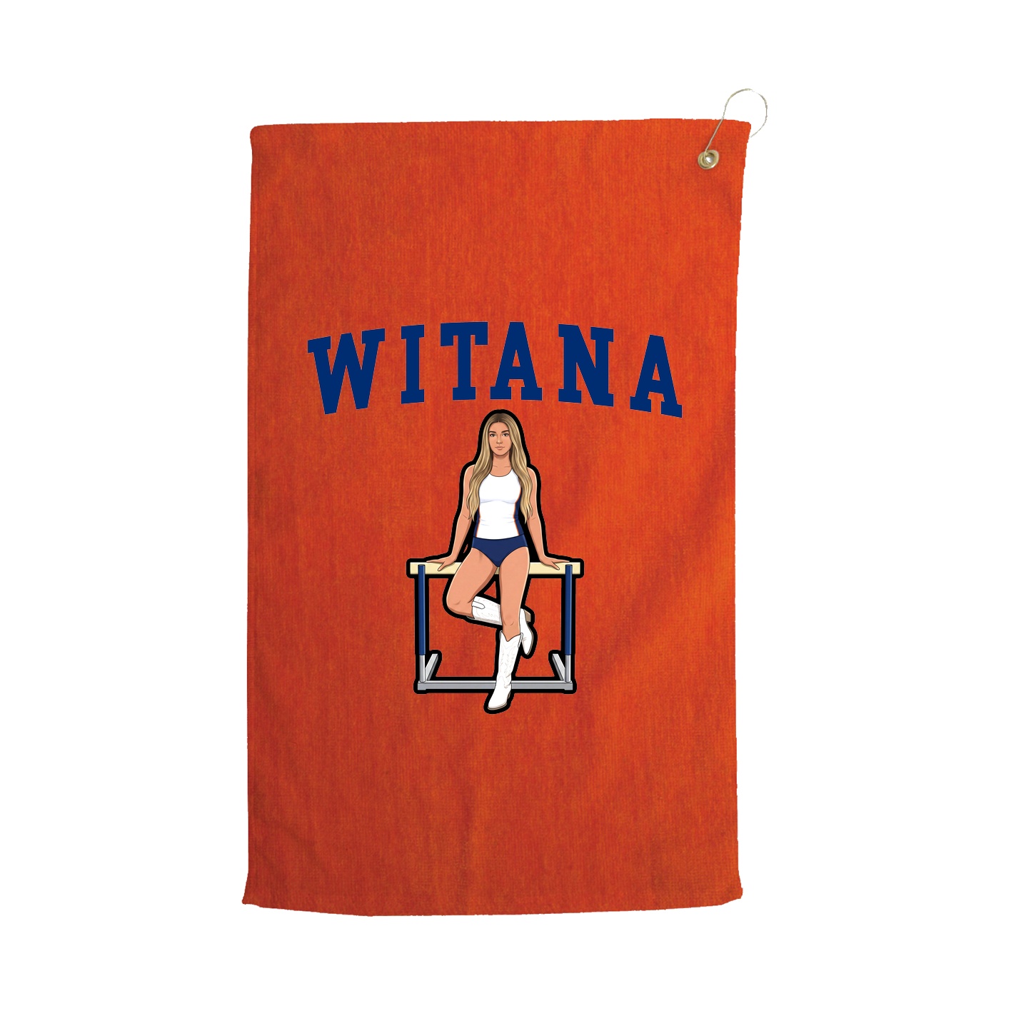 Golf Towel — Shirsey in Orange