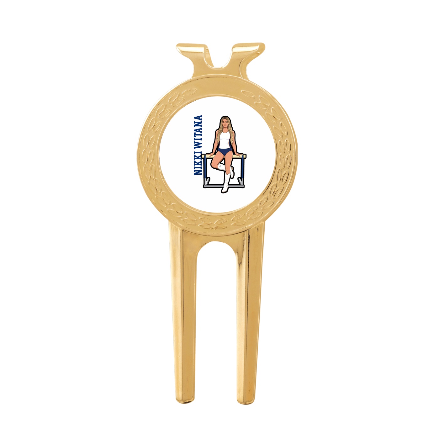 Divot Tool with Ball Marker — Name Vertical in Classic
