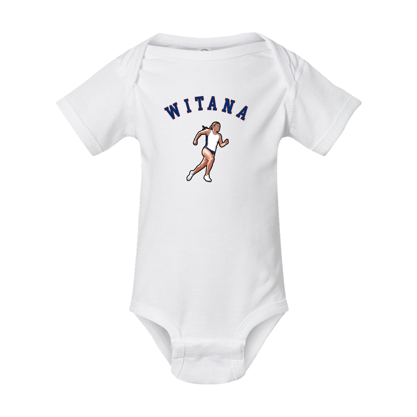 Baby Onesie — Shirsey Arch in White