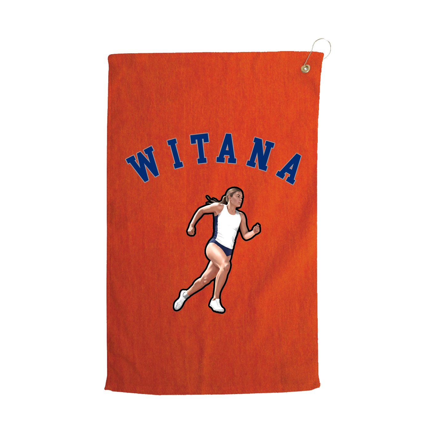 Golf Towel — Shirsey Arch in Orange