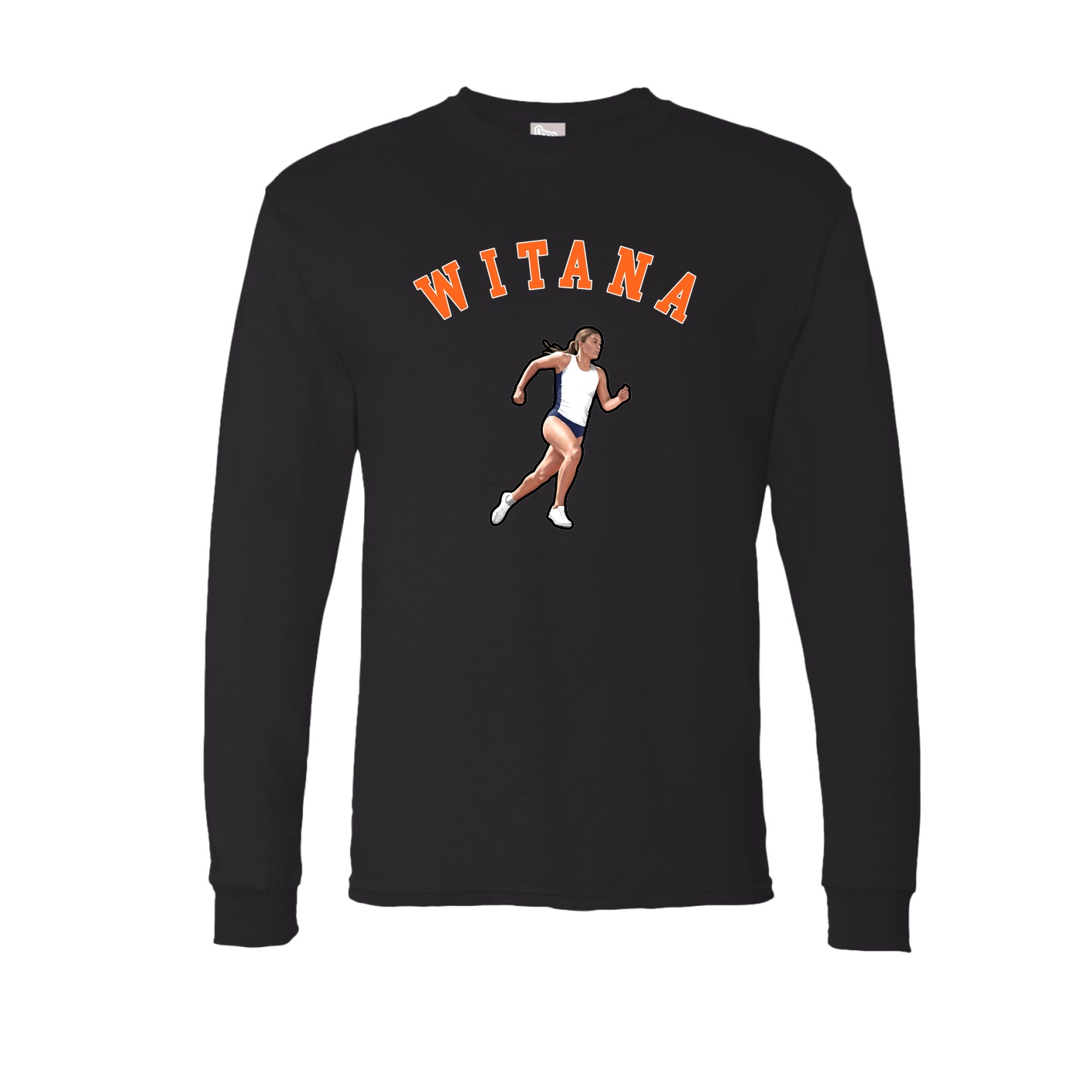 Long Sleeve Tee — Shirsey Arch in Black