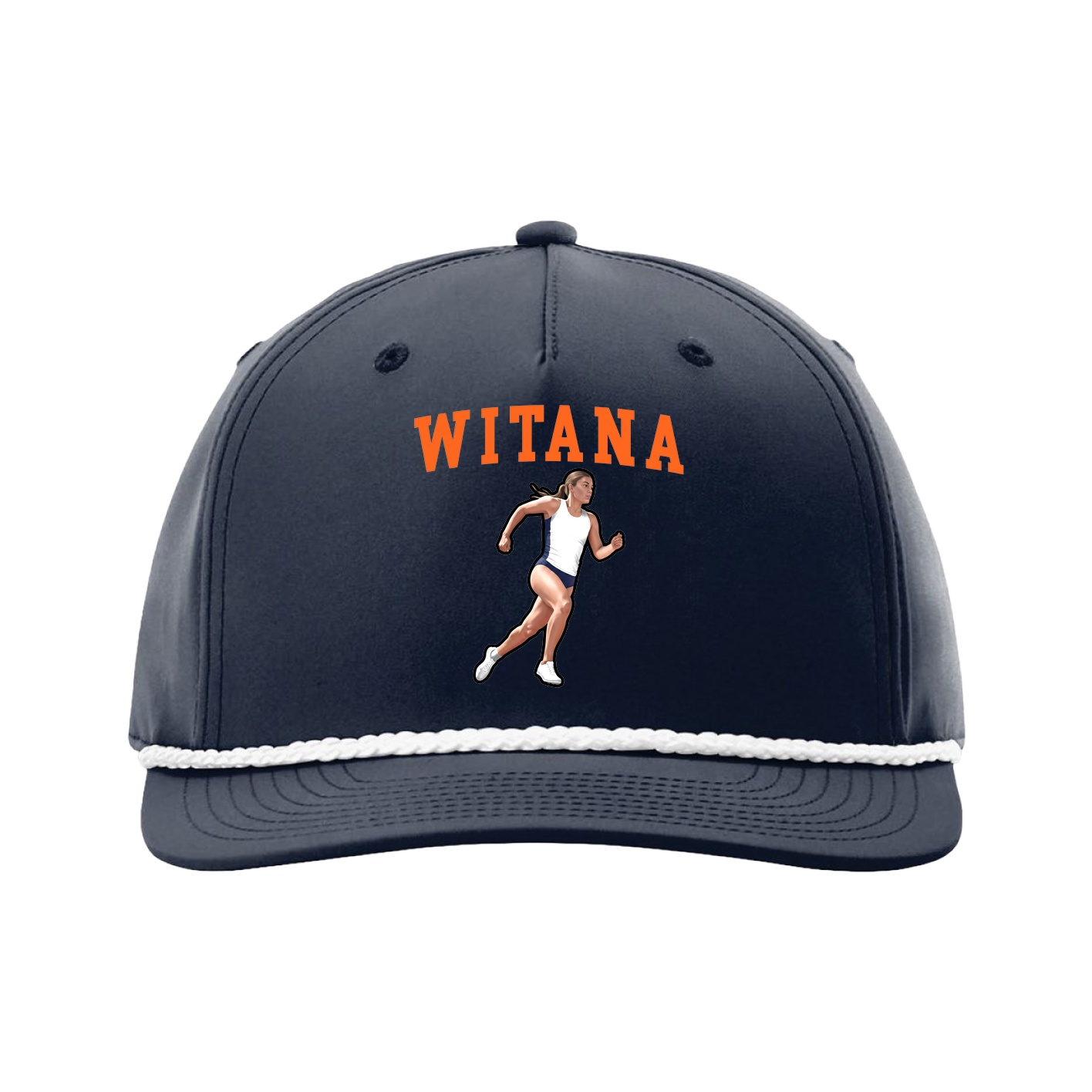 Five-Panel Classic Rope Cap — Shirsey in Navy