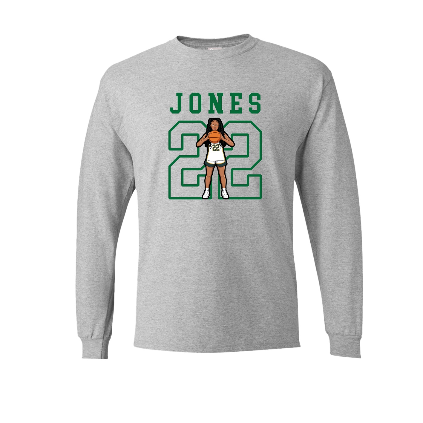 Long Sleeve Tee — Shirsey in Grey