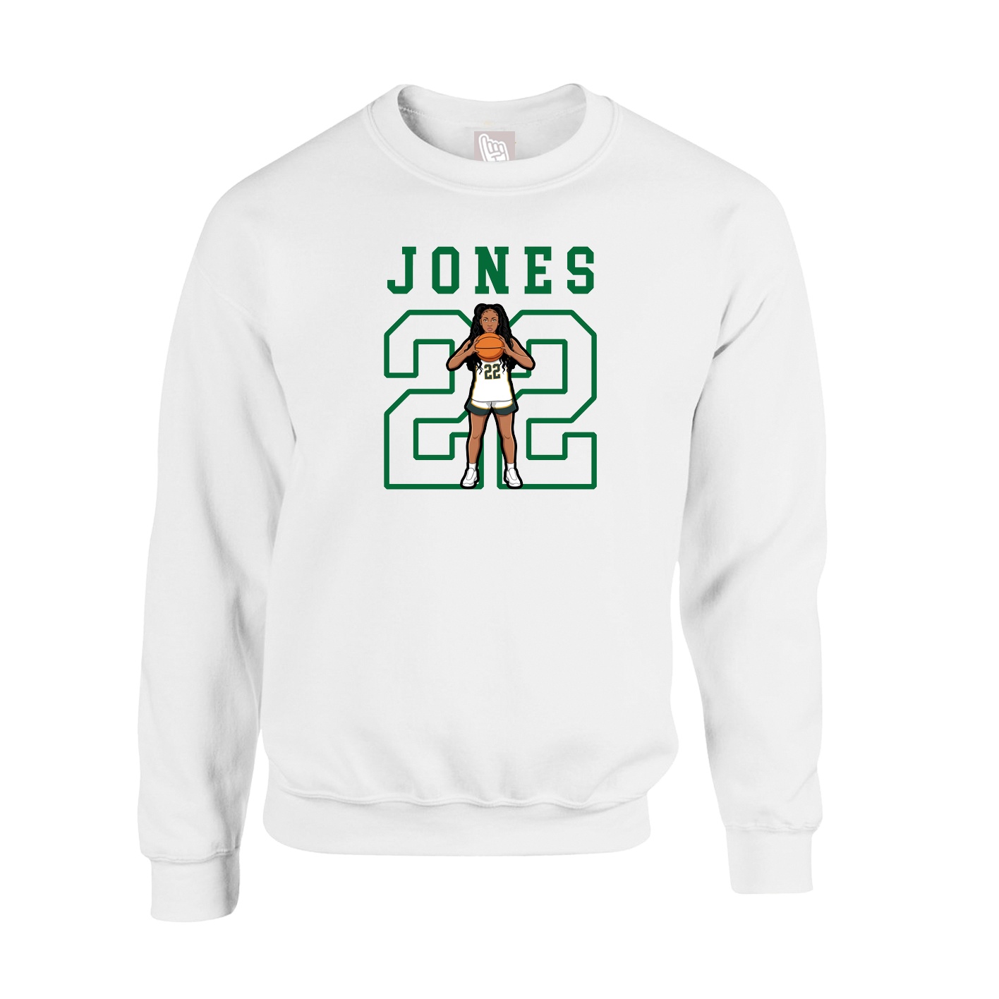 Fleece Crew — Shirsey in White