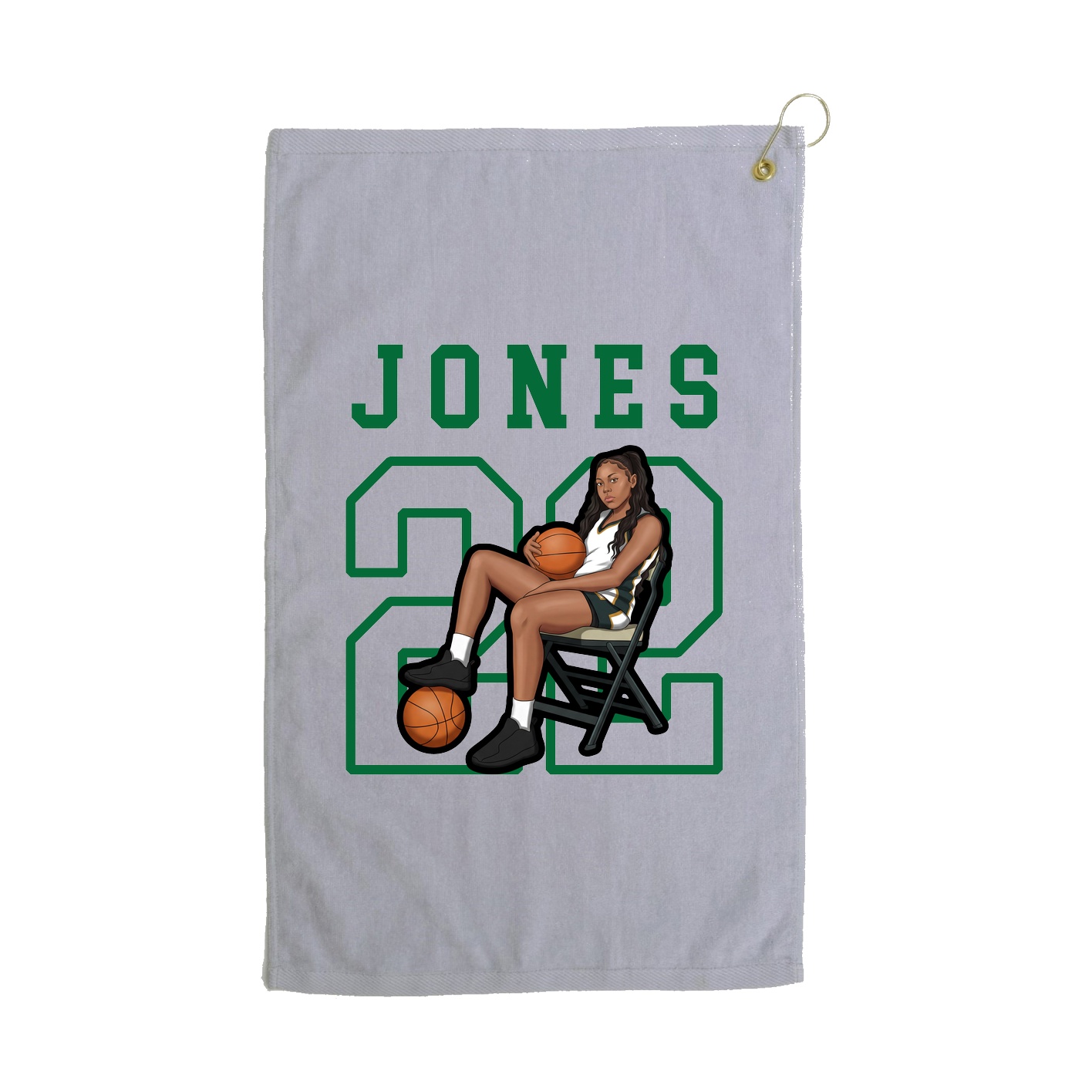Golf Towel — Shirsey in Grey