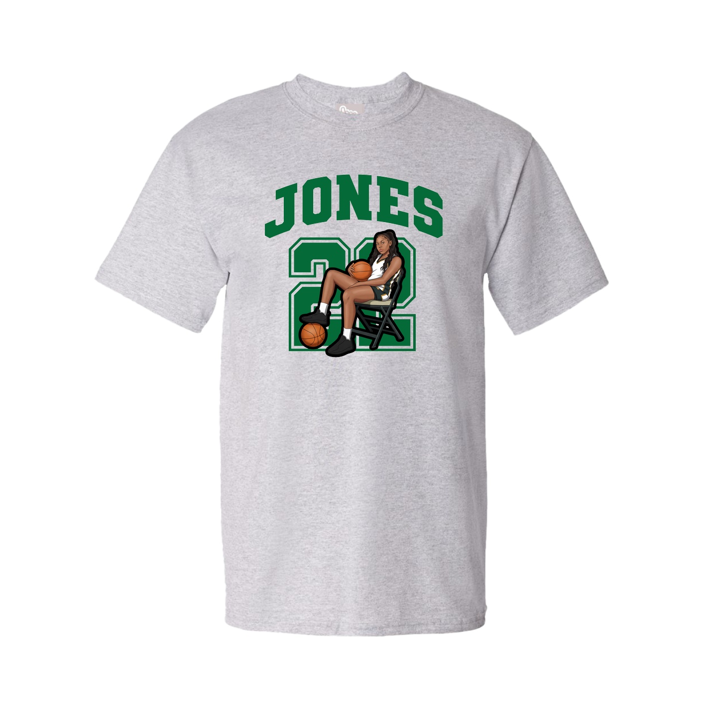 Tee — Number in Grey