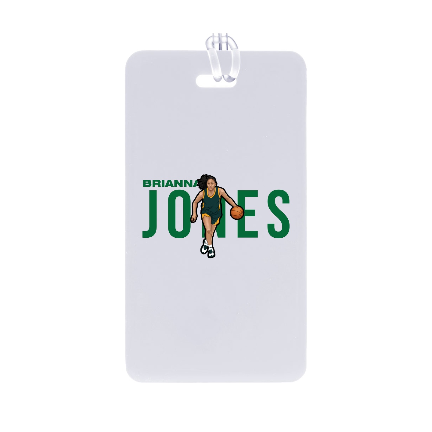 Bag Tag — Player Name in Classic