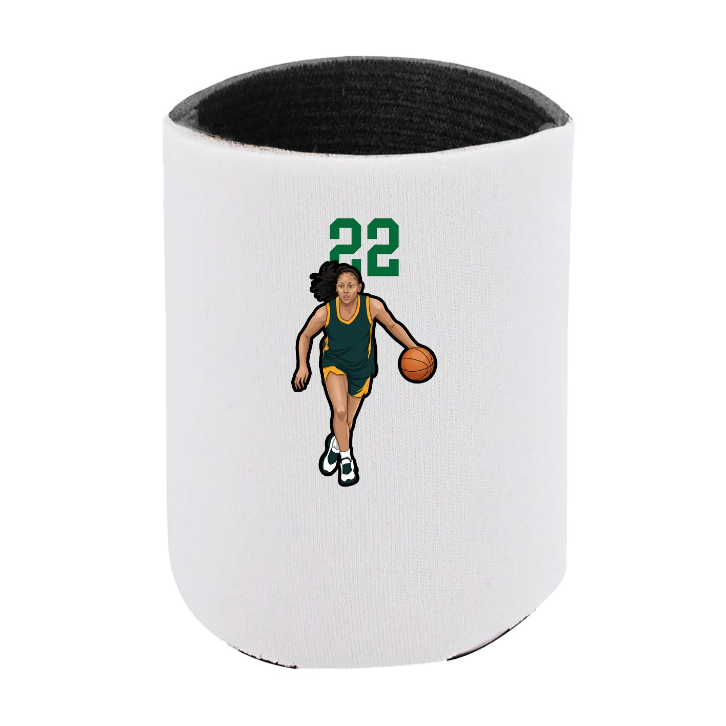 Can Holder — Number Top in White