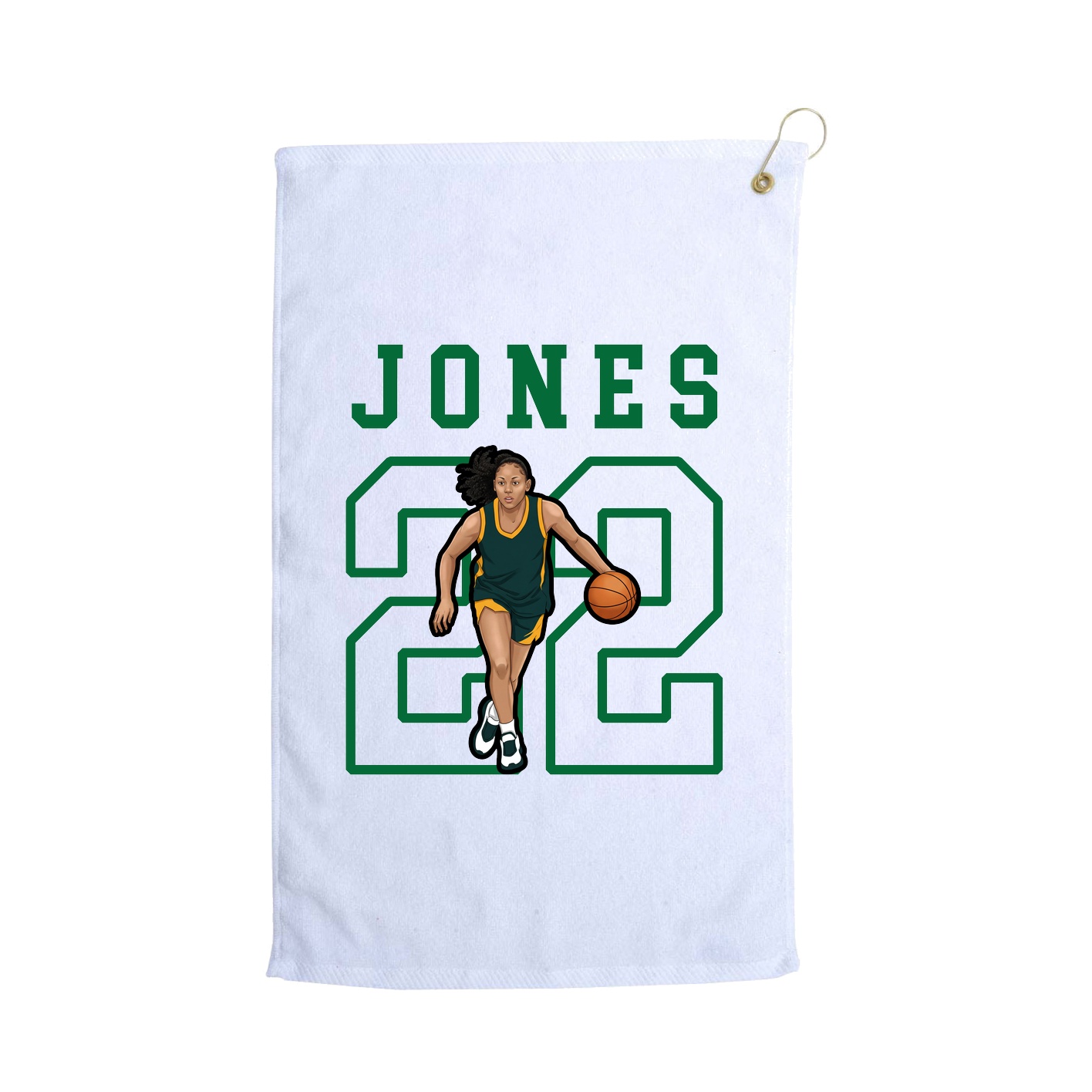 Golf Towel — Shirsey in White