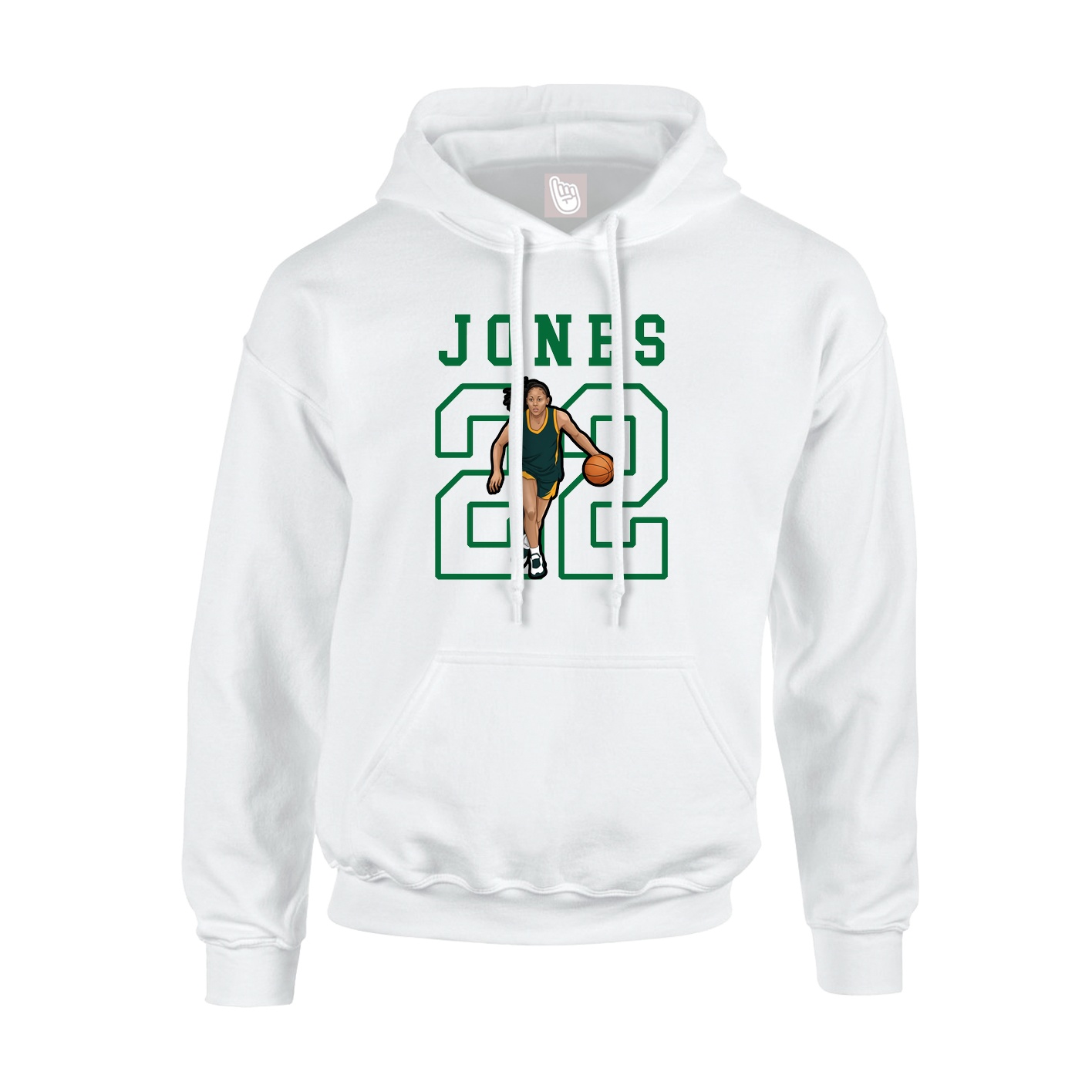 Youth Hoodie — Shirsey in White