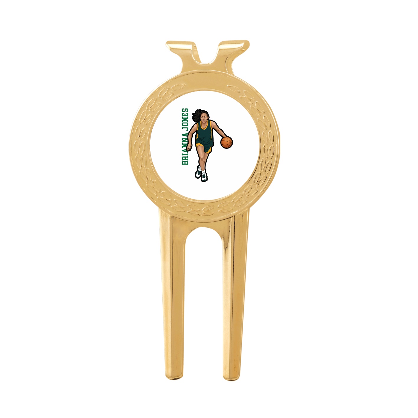 Divot Tool with Ball Marker — Name Vertical in Classic