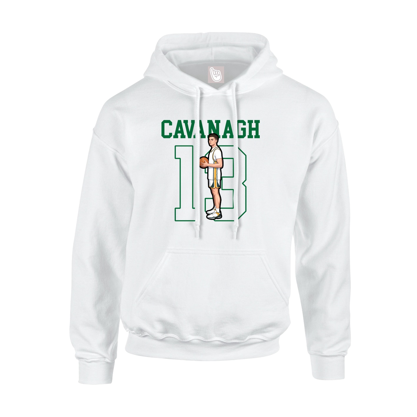 Hoodie — Shirsey in White
