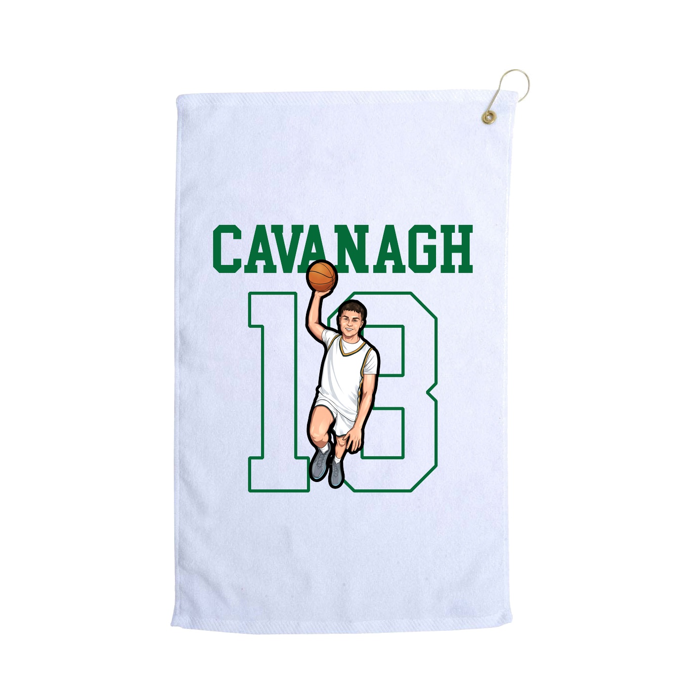 Golf Towel — Shirsey in White