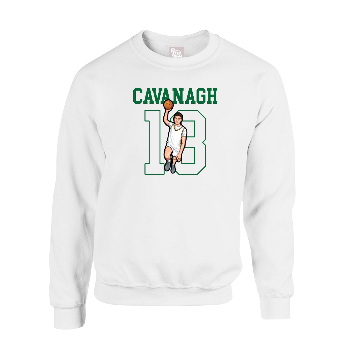 Fleece Crew — Shirsey in White