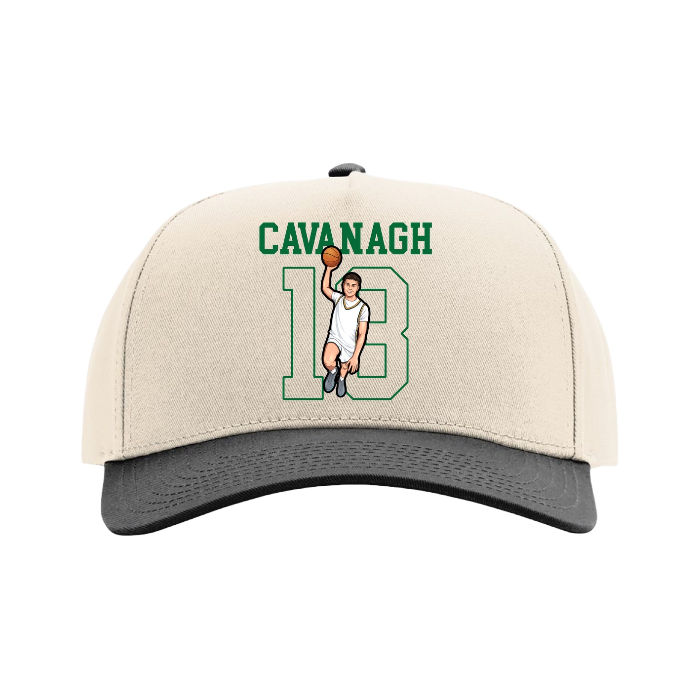 Full Fabric Five-Panel Champ Cap