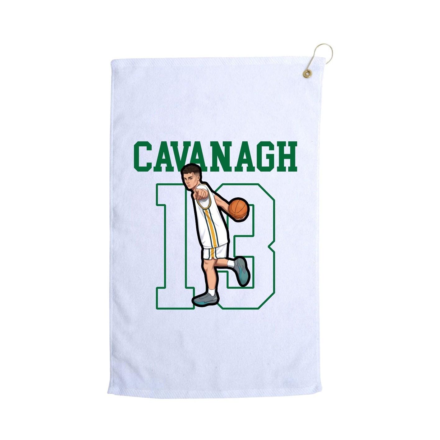 Golf Towel — Shirsey in White