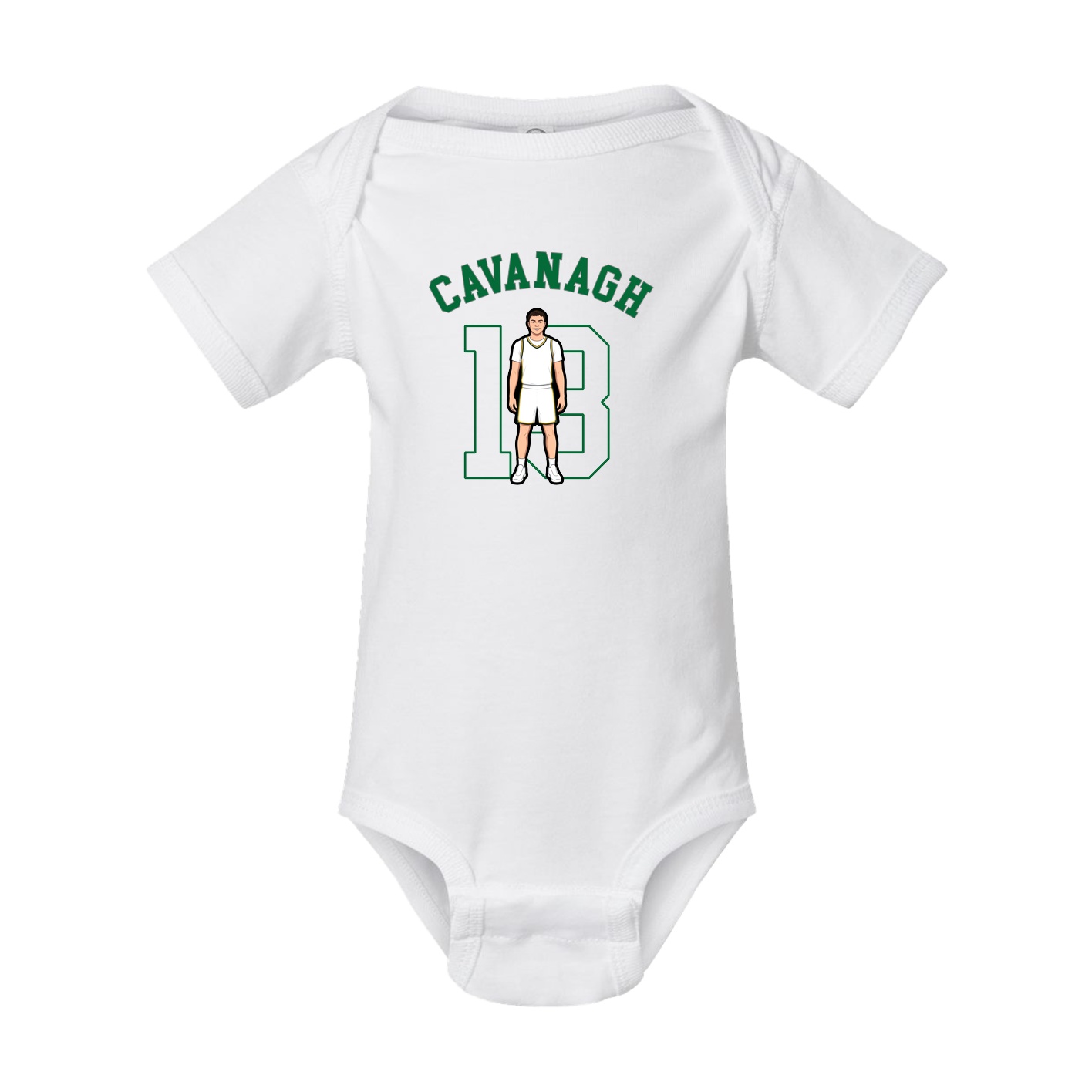 Baby Onesie — Shirsey Arch in White