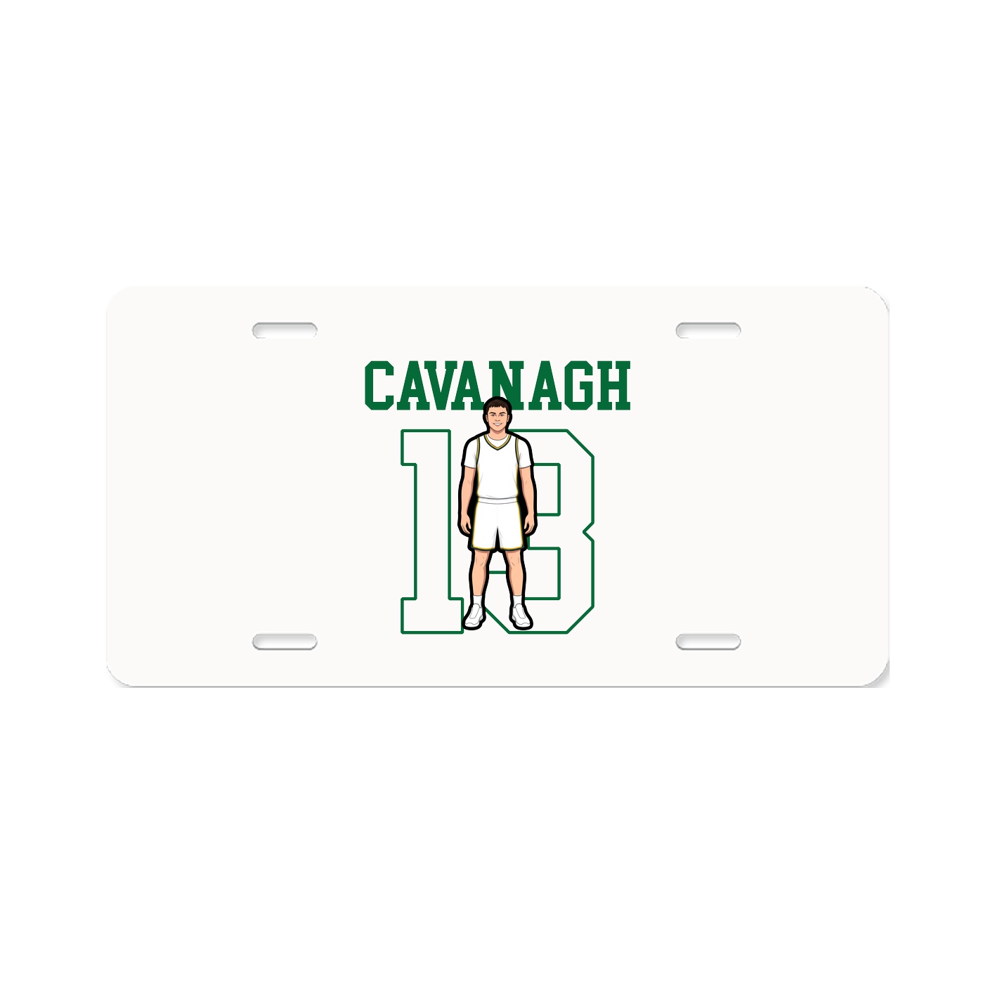License Plate — Shirsey in Classic