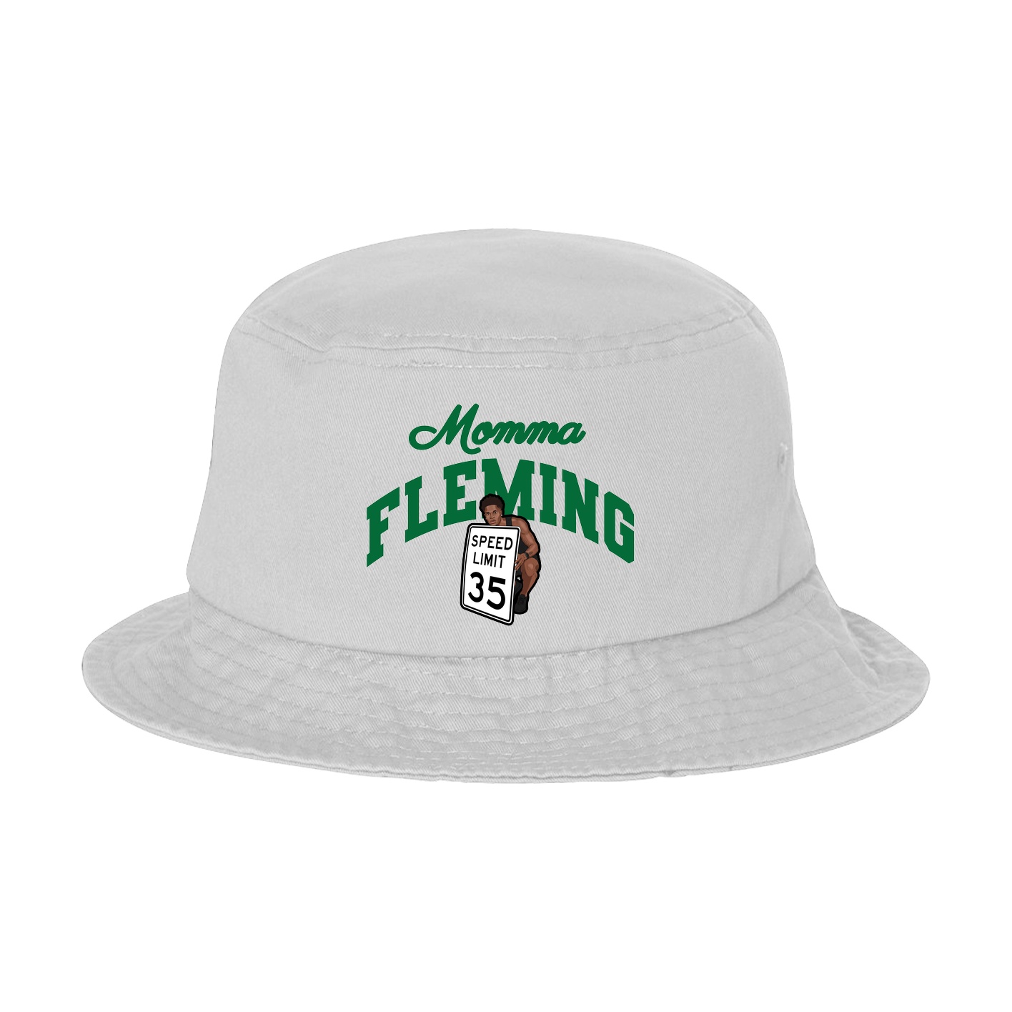 Bucket Cap — Mothers Day Arch in White
