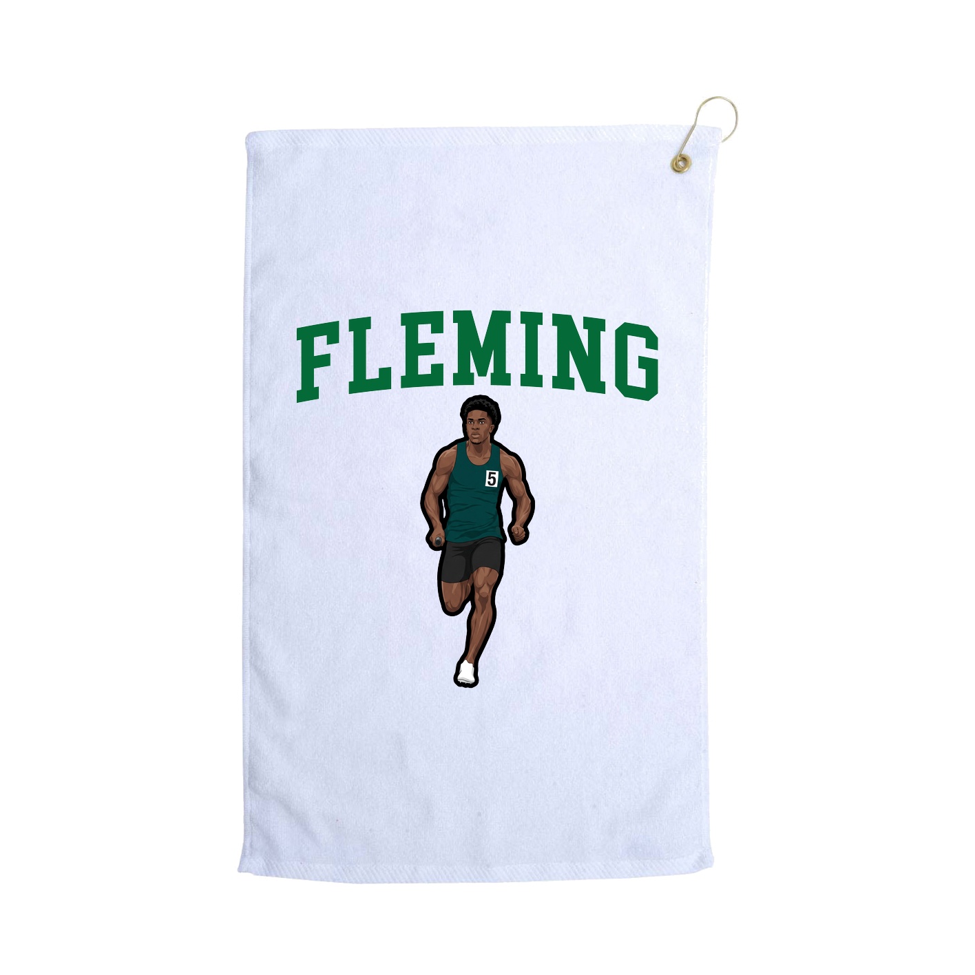 Golf Towel — Shirsey in White