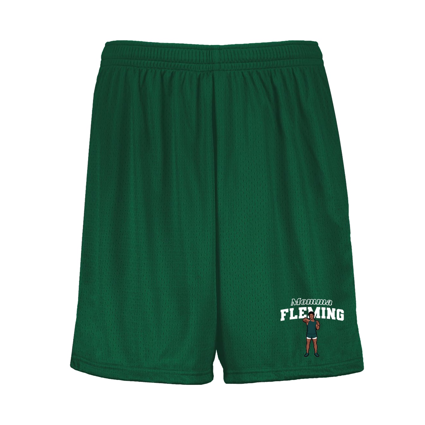 Shorts — Mothers Day Block in Green