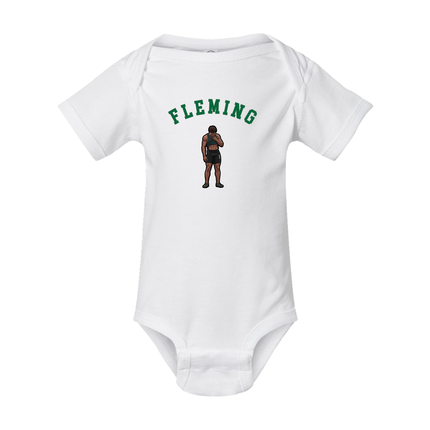 Baby Onesie — Shirsey Arch in White