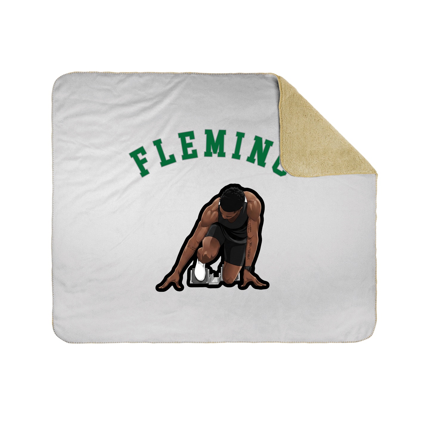 Throw Blanket — Shirsey Arch in White