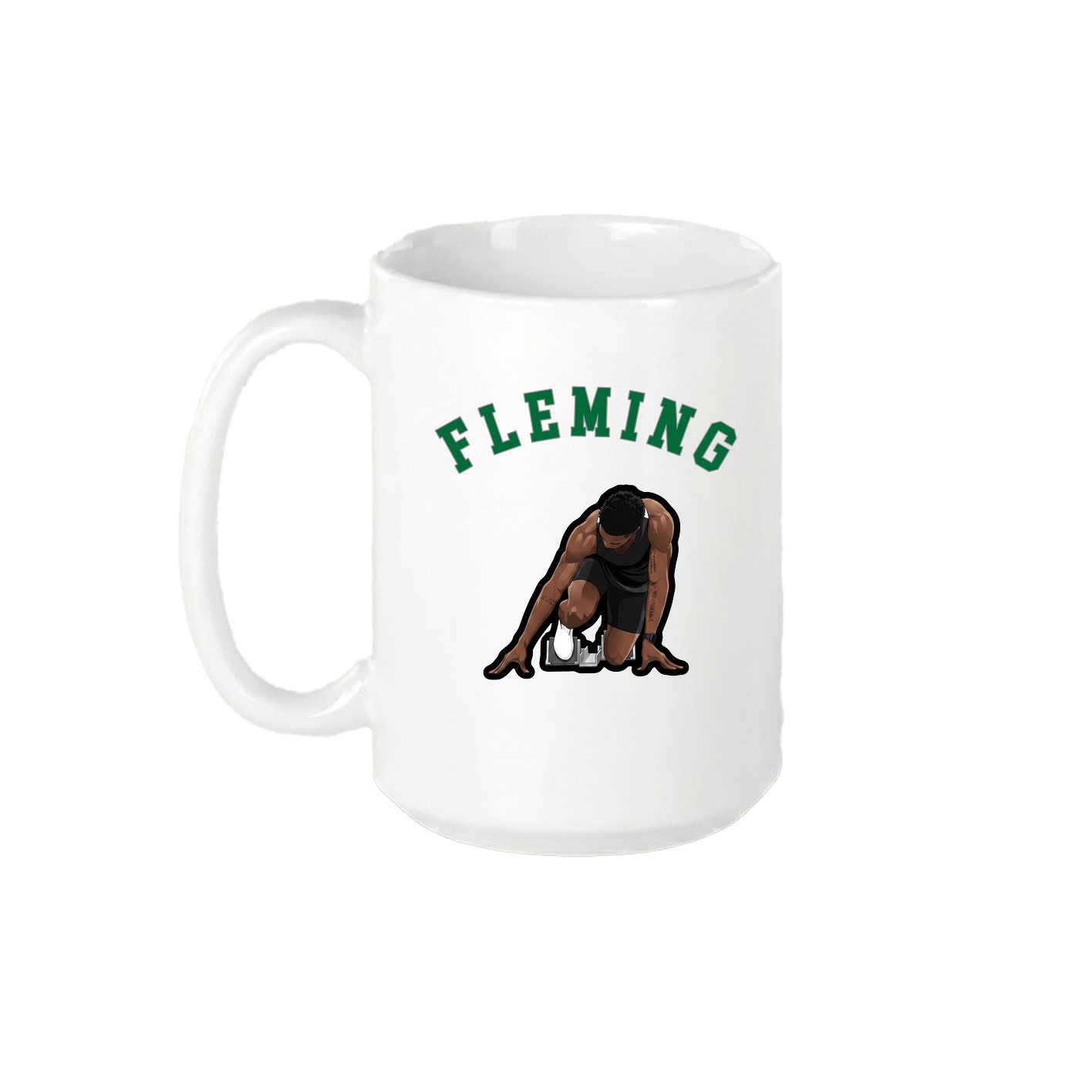 15oz Coffee Mug — Shirsey Arch in White
