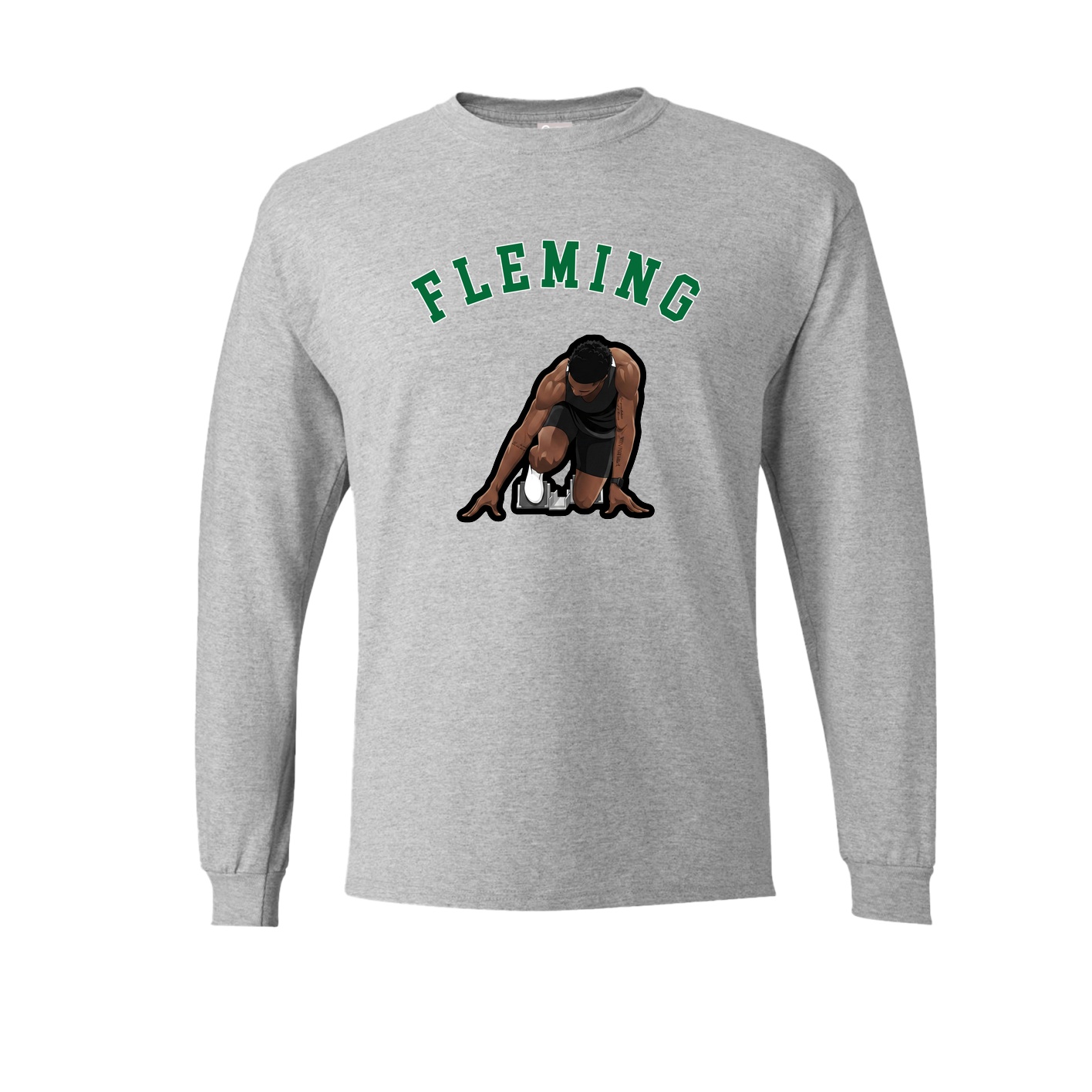 Long Sleeve Tee — Shirsey Arch in Grey