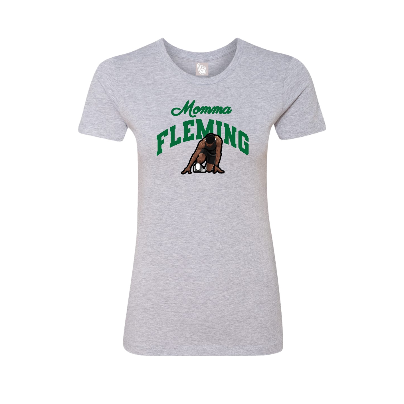 Womens Tee — Mothers Day Arch in Grey
