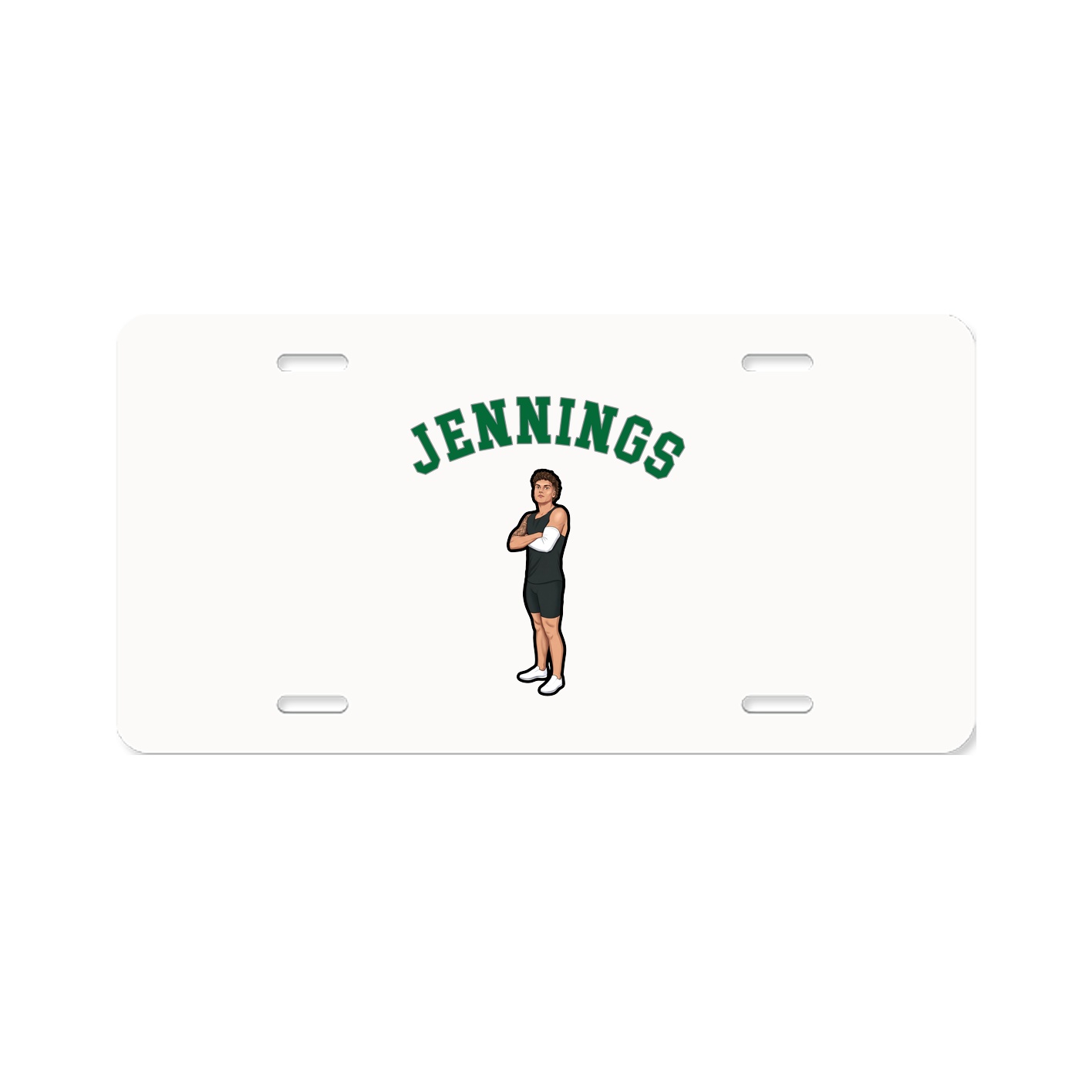 License Plate — Shirsey Arch in Classic