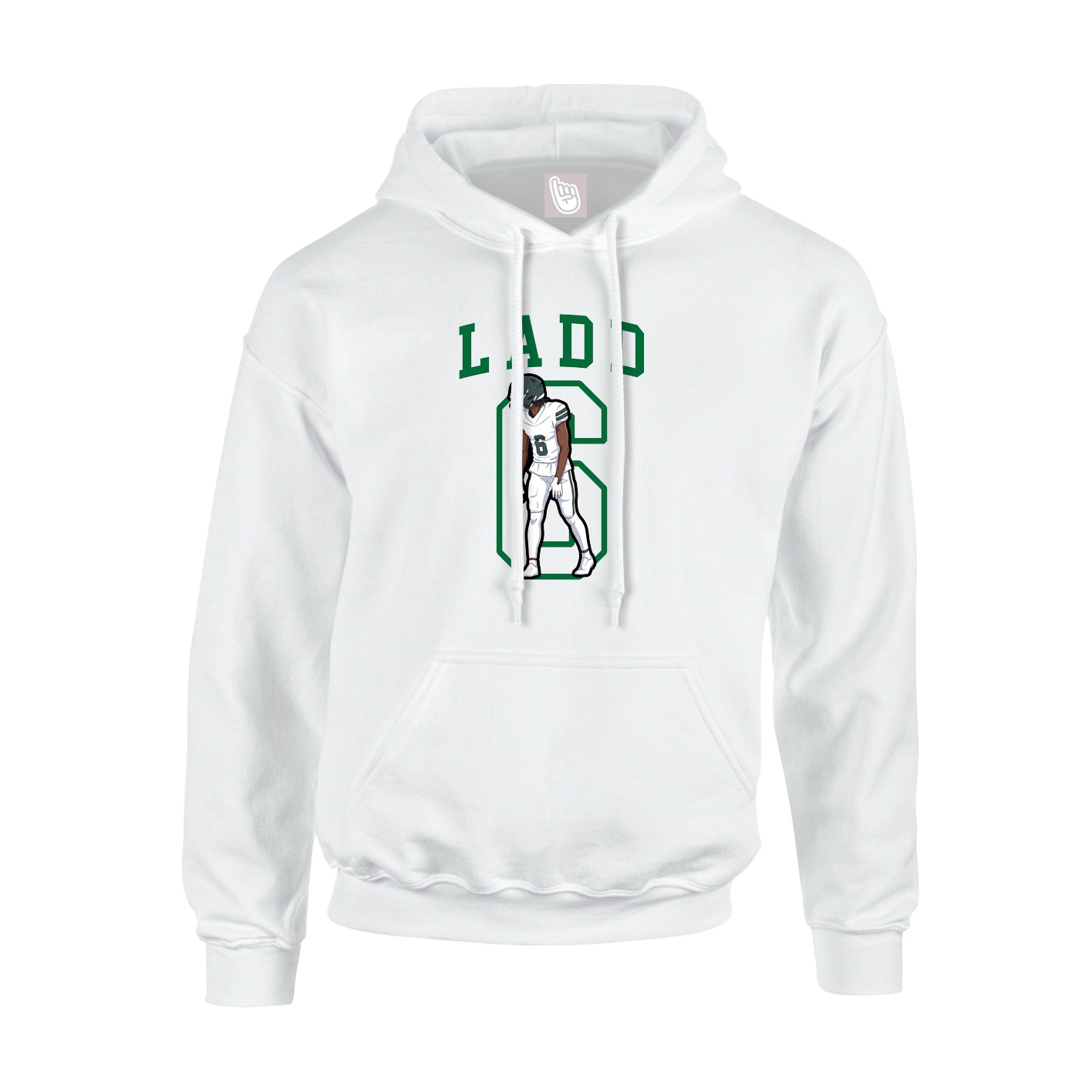 Youth Hoodie — Shirsey in White