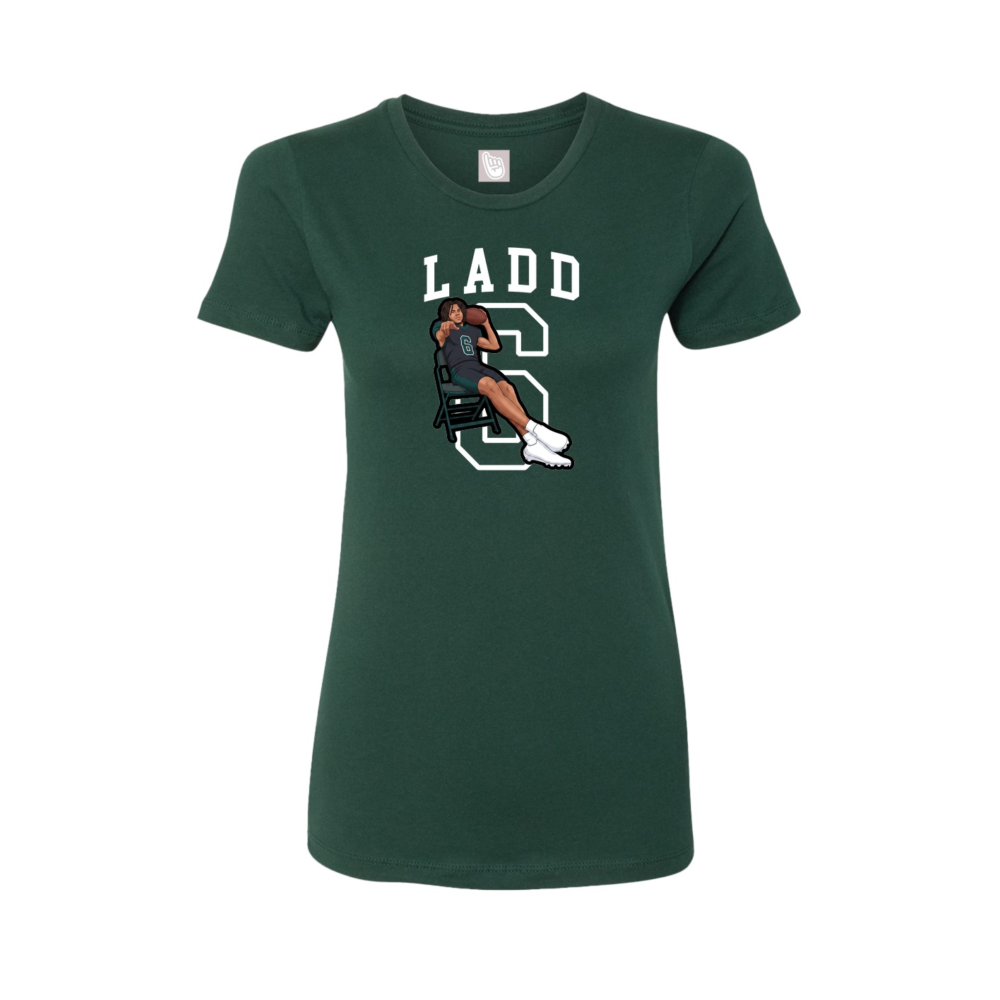 Fitted Women's Tee — Shirsey in Green