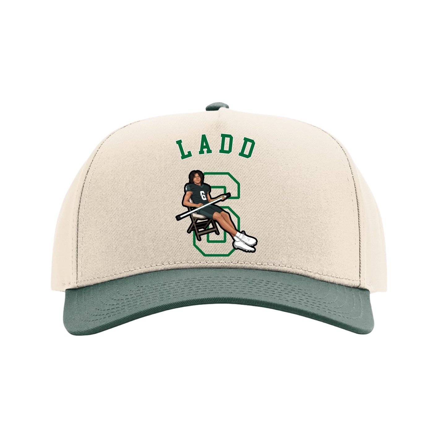 Full Fabric Five-Panel Champ Cap